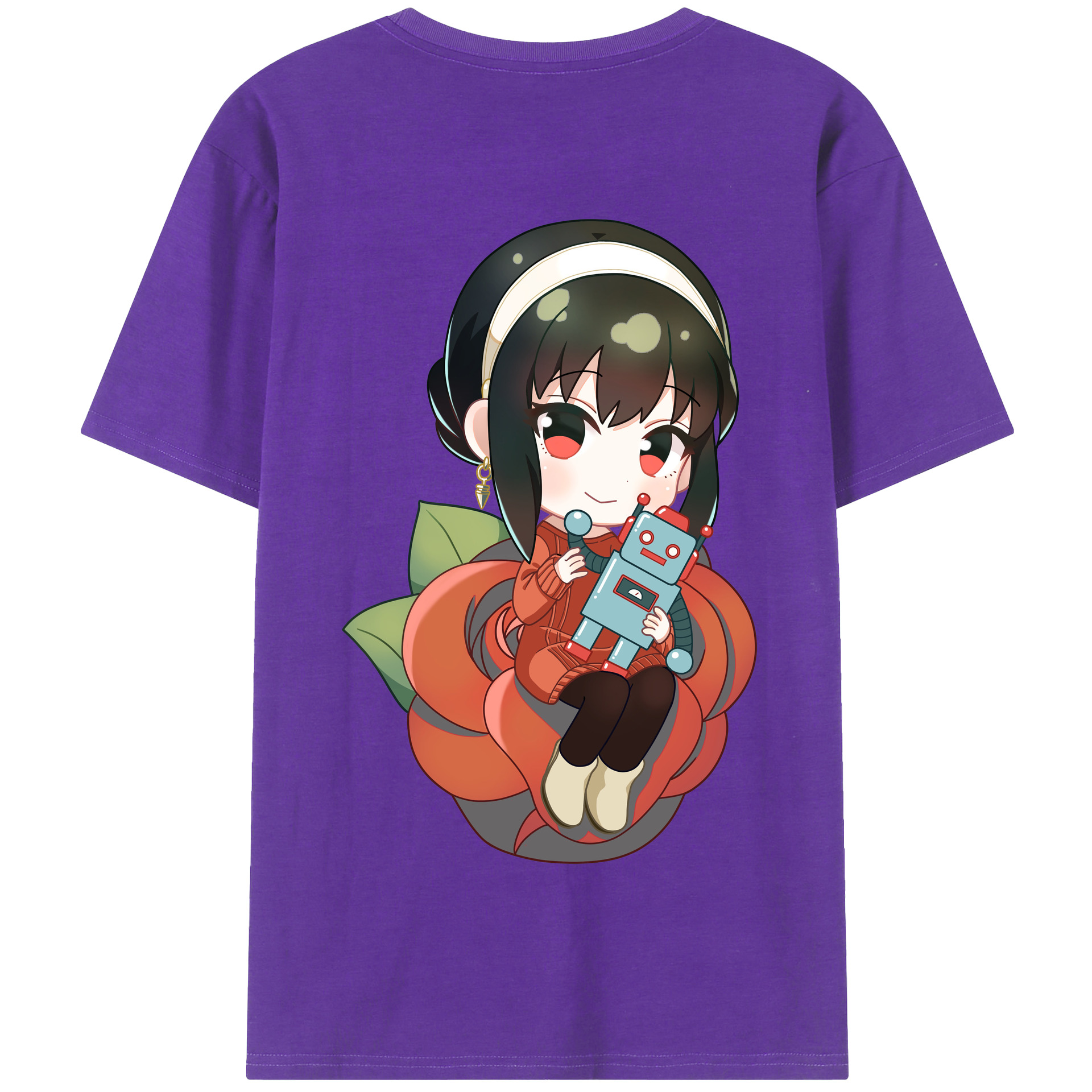（画像用） SPY×FAMILY间谍家家酒 綿100％半袖Tシャツ（背面プリント）