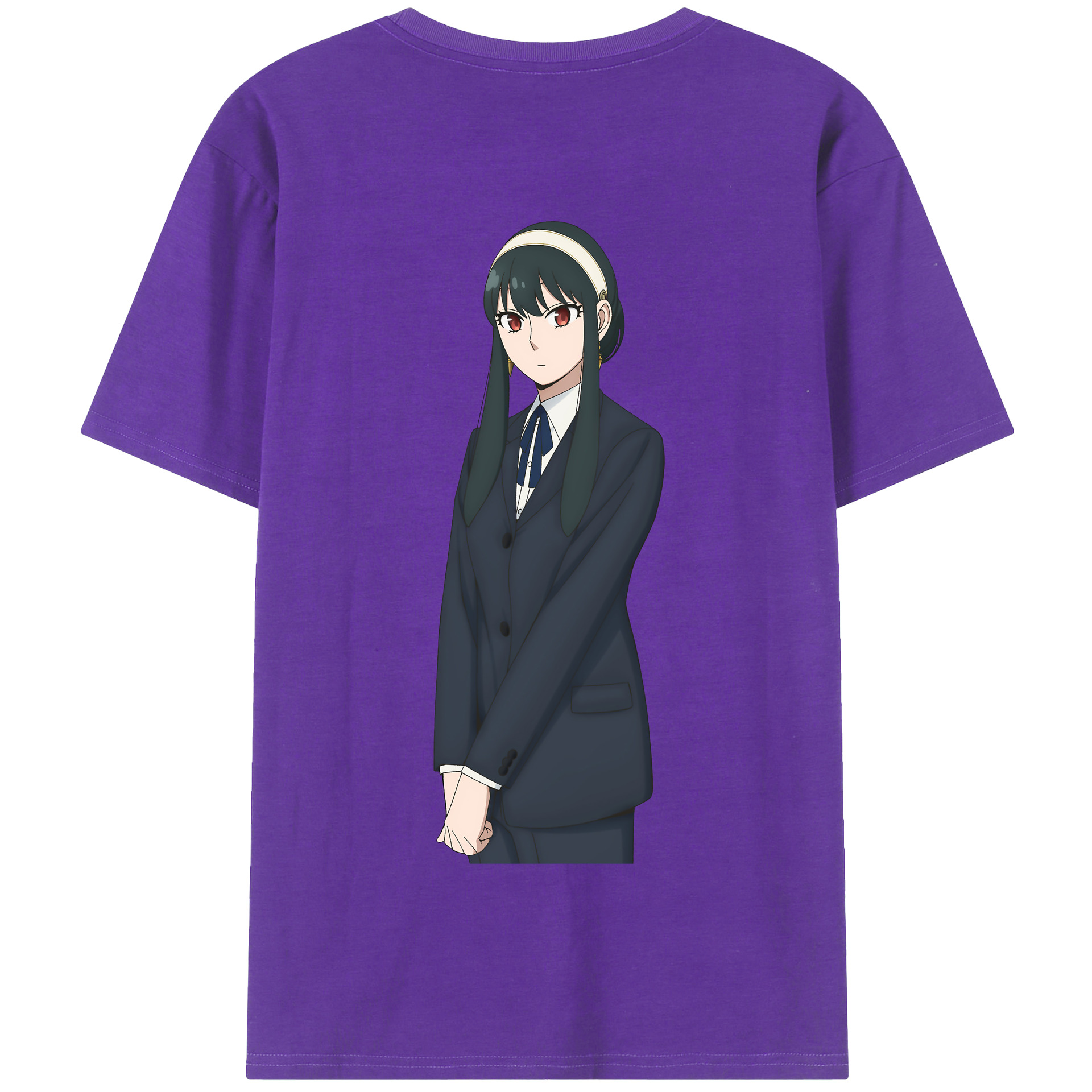 （画像用） SPY×FAMILY间谍家家酒 綿100％半袖Tシャツ（背面プリント）