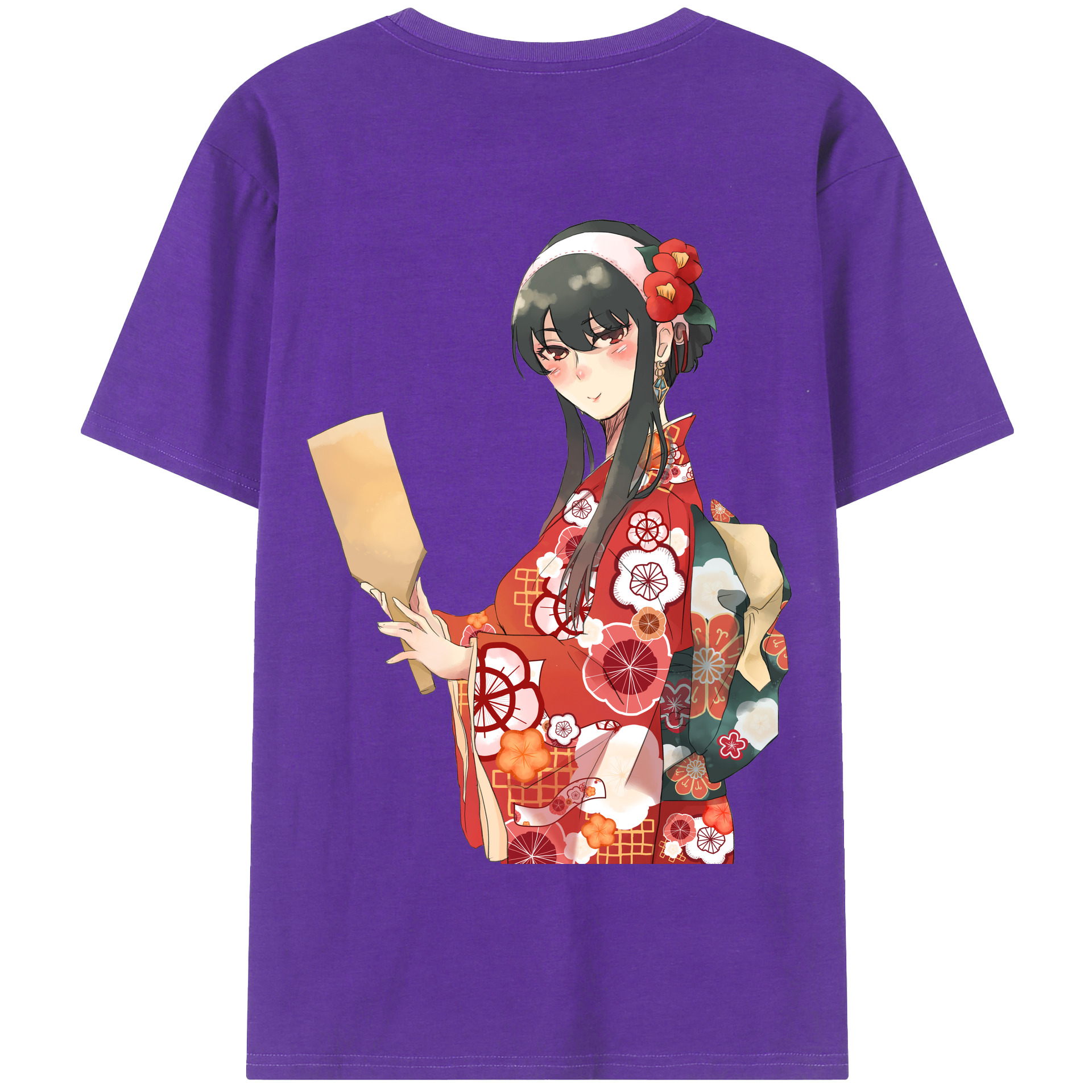 （画像用） SPY×FAMILY间谍家家酒 綿100％半袖Tシャツ（背面プリント）