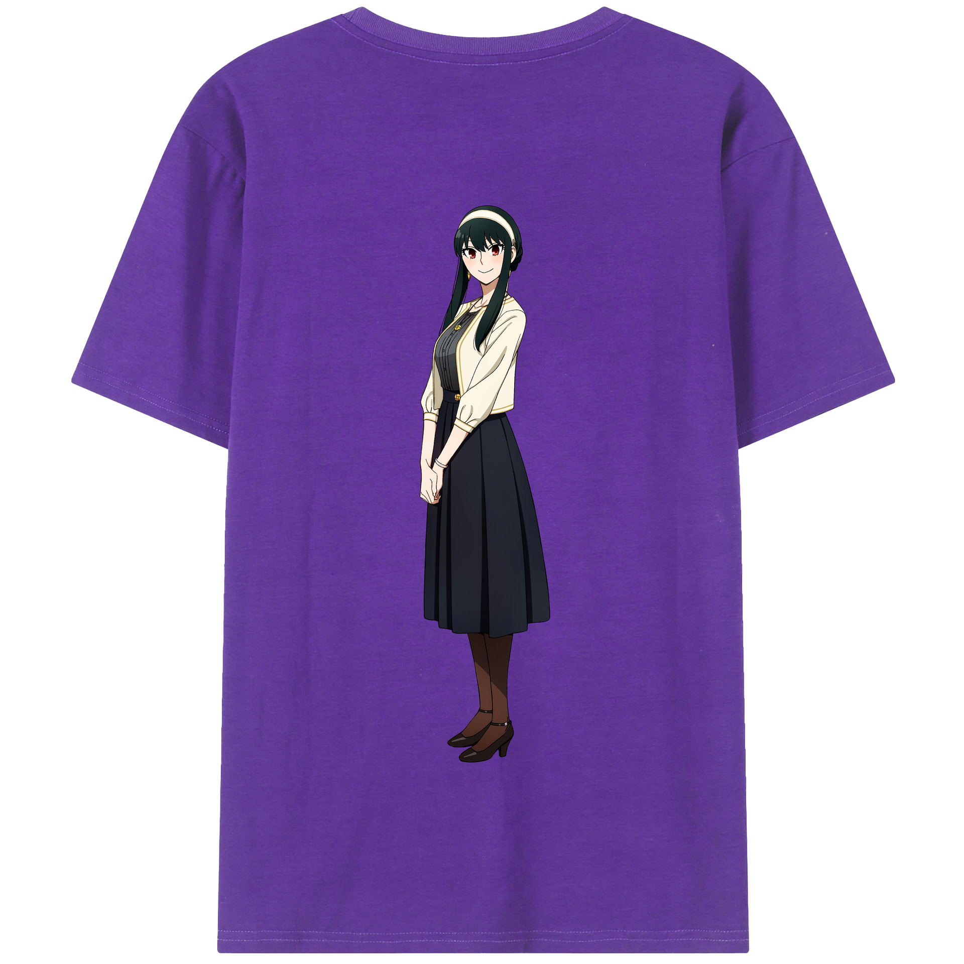 （画像用） SPY×FAMILY间谍家家酒 綿100％半袖Tシャツ（背面プリント）