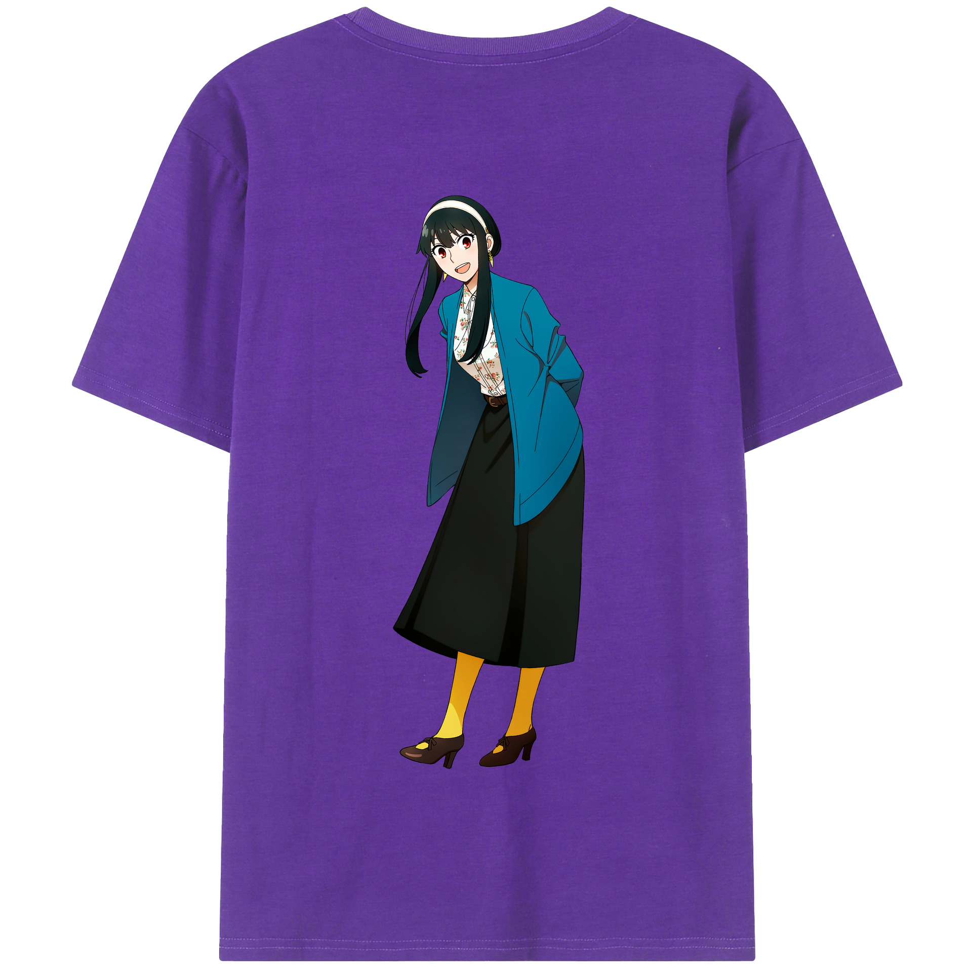 （画像用） SPY×FAMILY间谍家家酒 綿100％半袖Tシャツ（背面プリント）