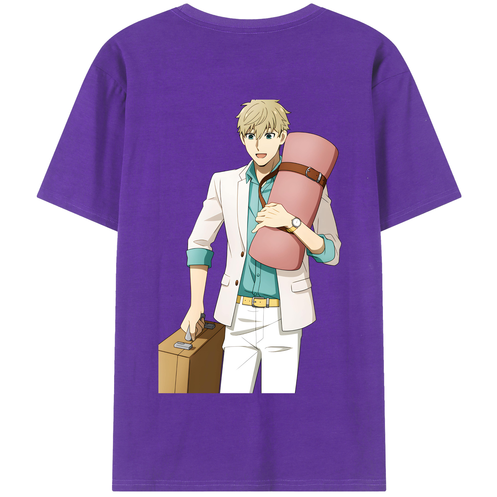（画像用） SPY×FAMILY间谍家家酒 綿100％半袖Tシャツ（背面プリント）