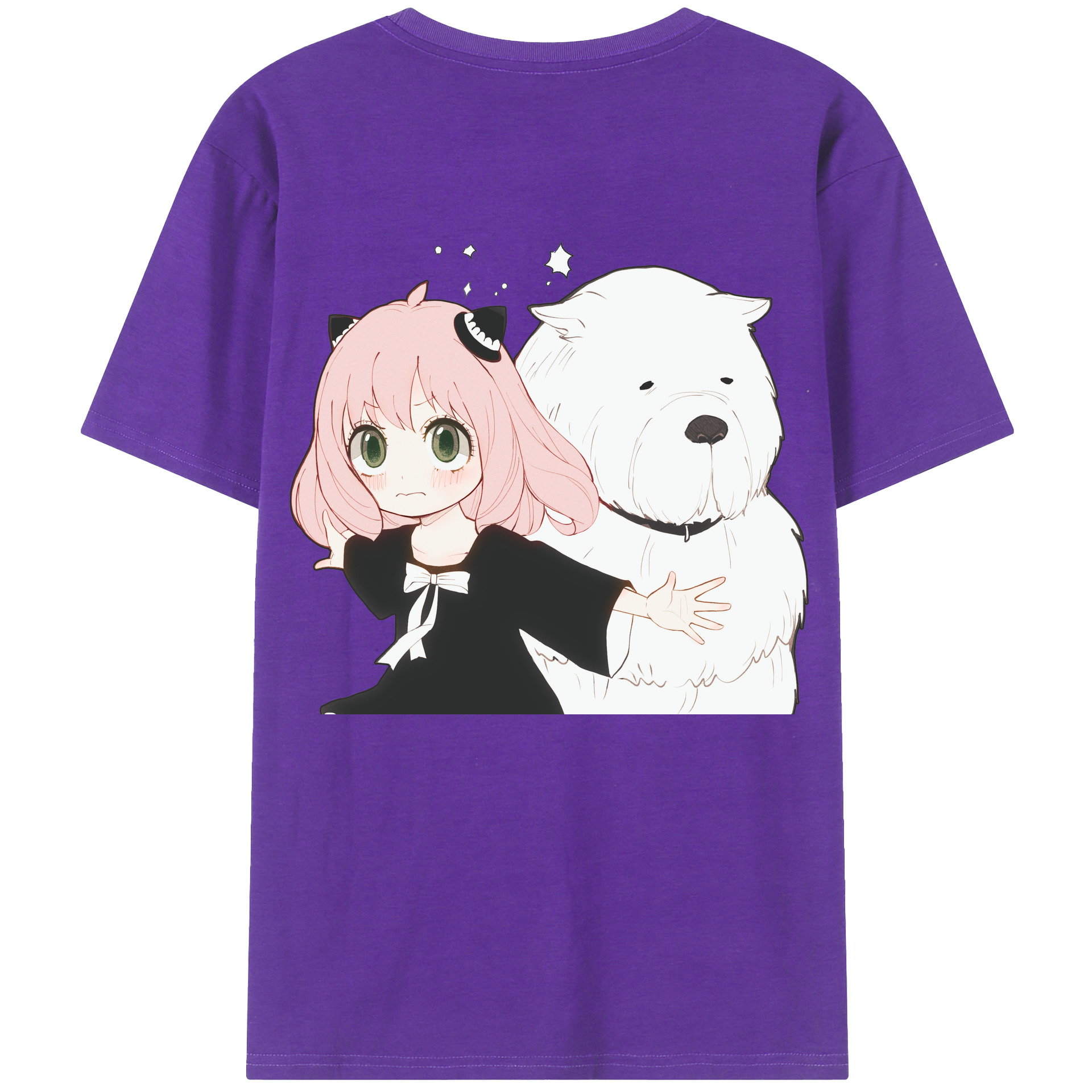 （画像用） SPY×FAMILY间谍家家酒 綿100％半袖Tシャツ（背面プリント）
