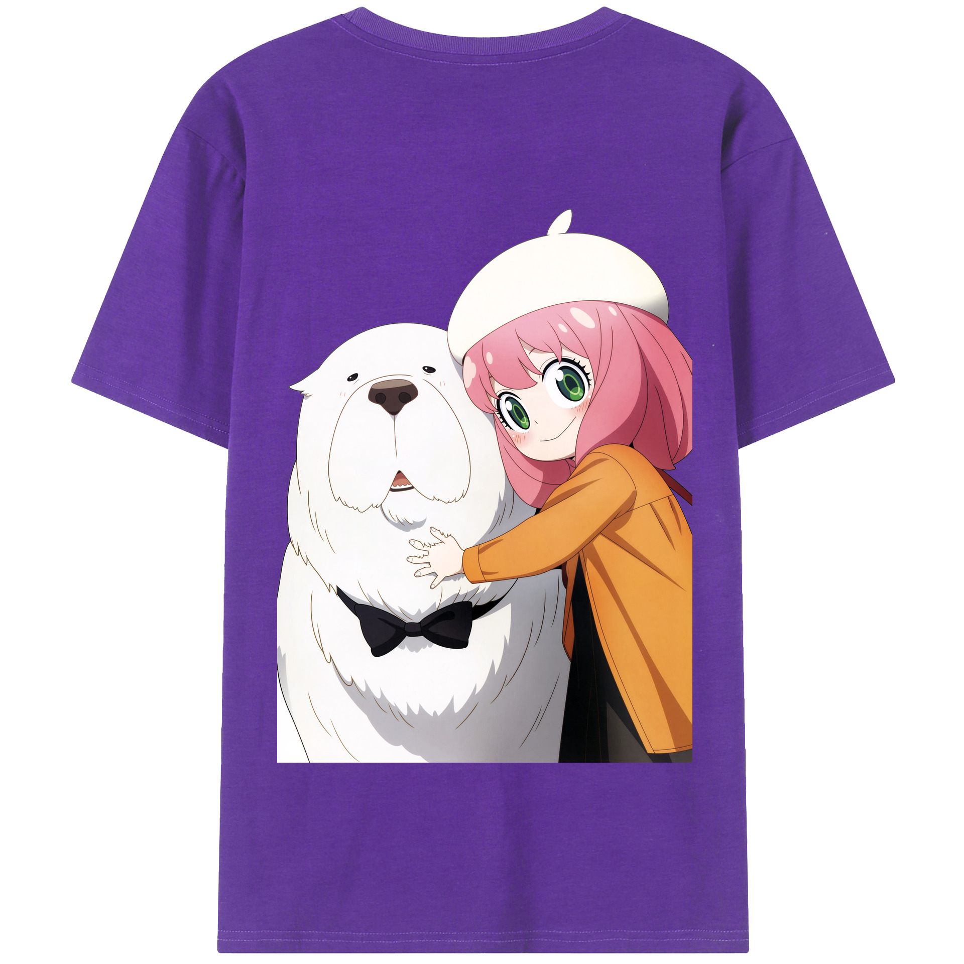 （画像用） SPY×FAMILY间谍家家酒 綿100％半袖Tシャツ（背面プリント）