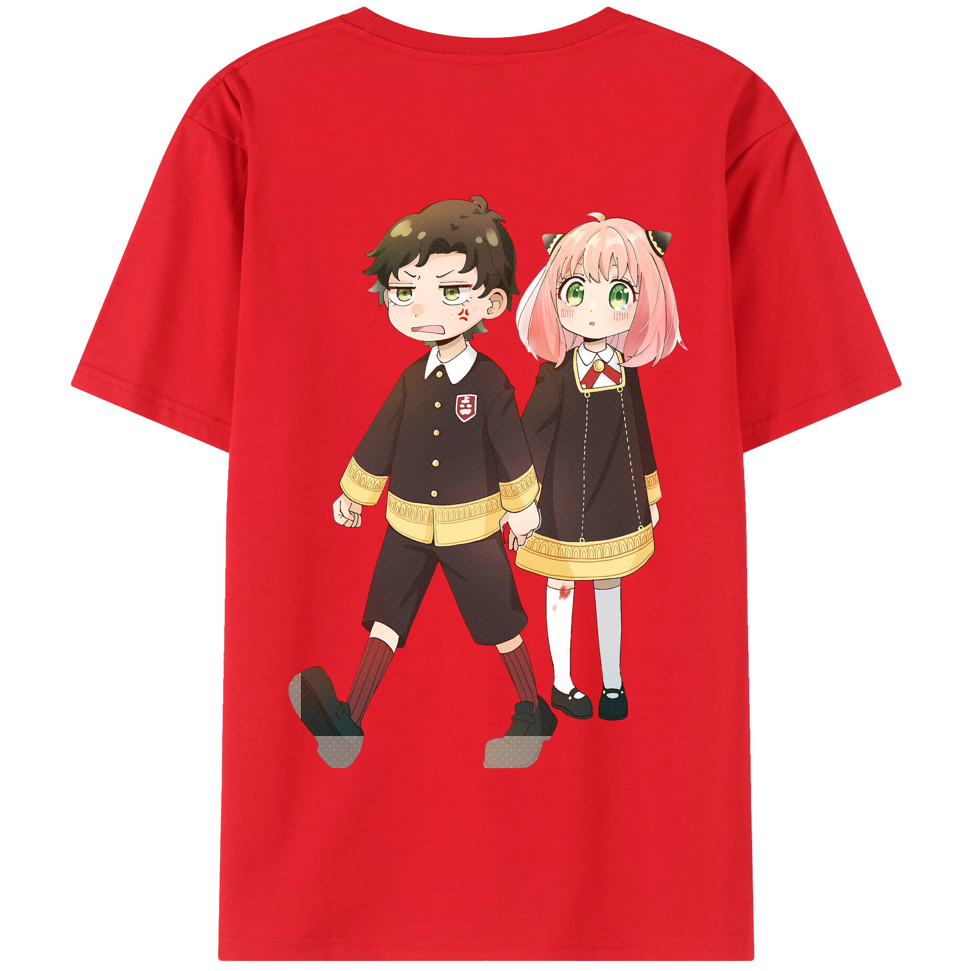 （画像用） SPY×FAMILY间谍家家酒 綿100％半袖Tシャツ（背面プリント）