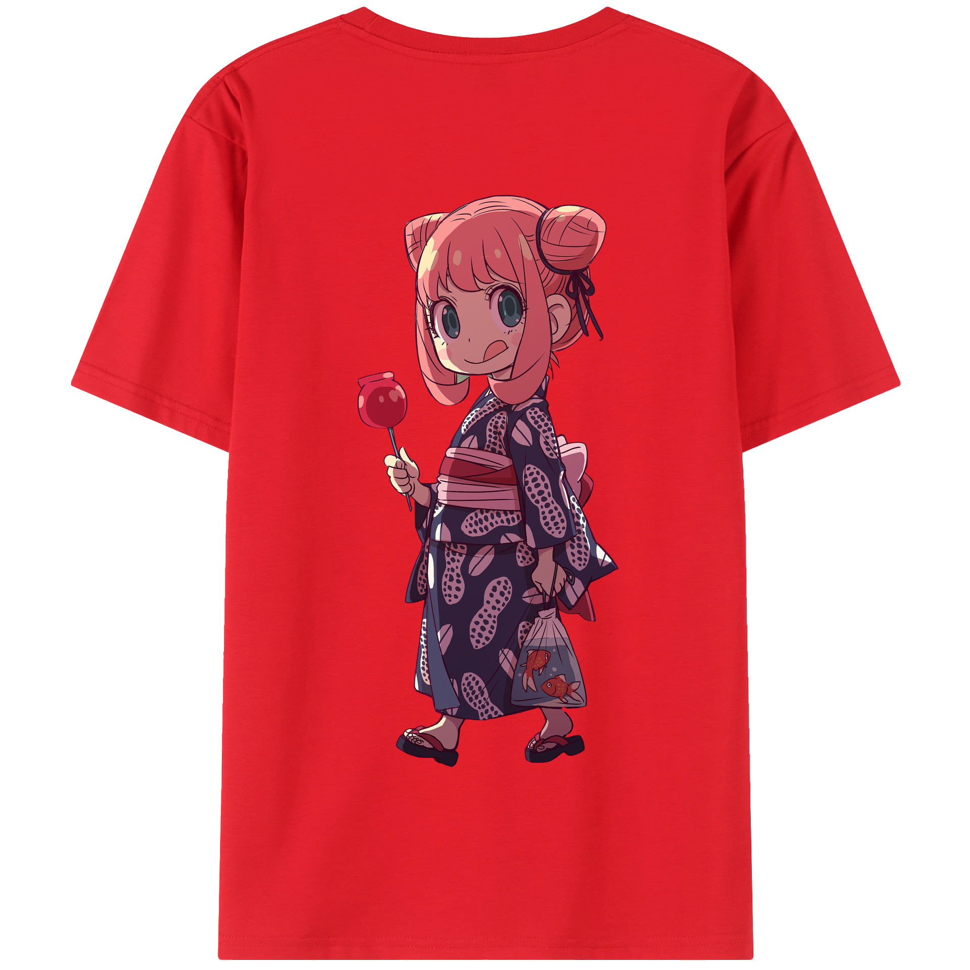 （画像用） SPY×FAMILY间谍家家酒 綿100％半袖Tシャツ（背面プリント）