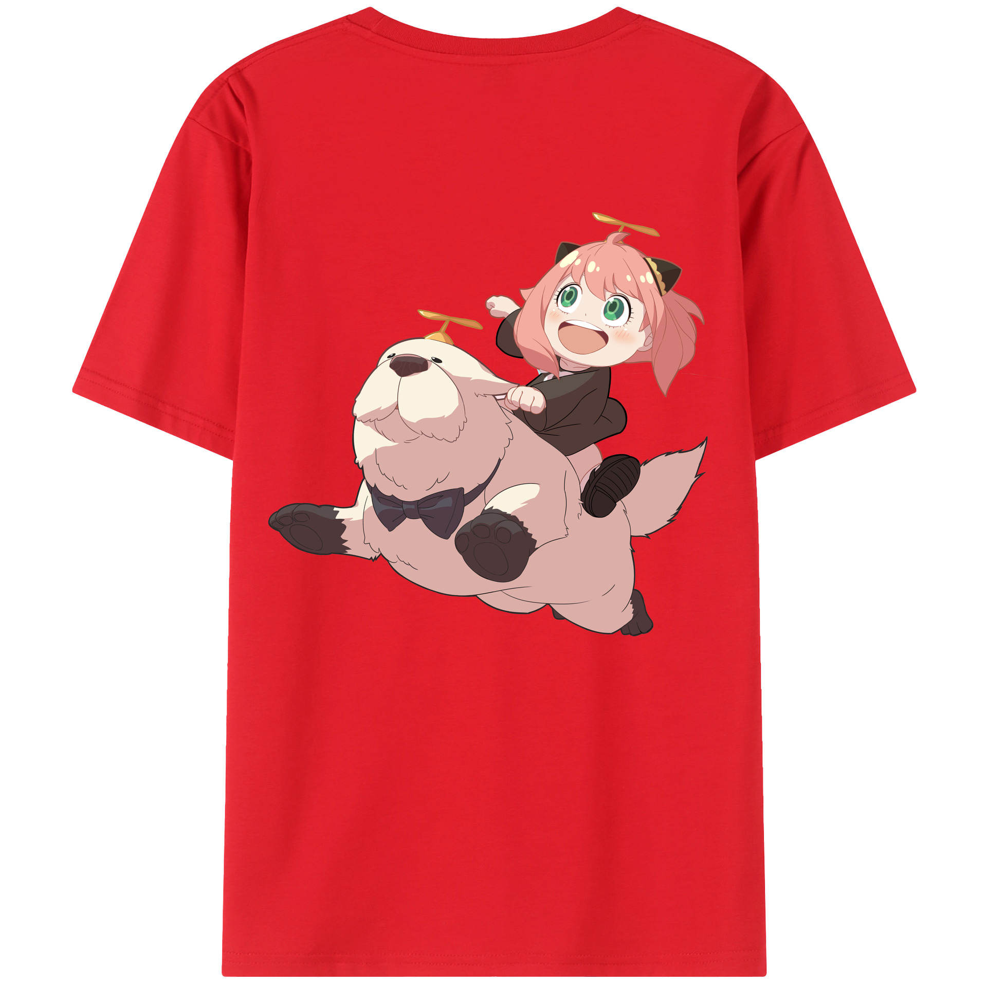 （画像用） SPY×FAMILY间谍家家酒 綿100％半袖Tシャツ（背面プリント）