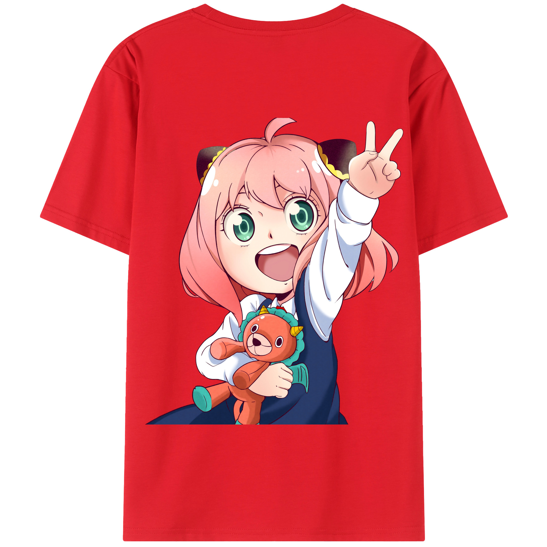 （画像用） SPY×FAMILY间谍家家酒 綿100％半袖Tシャツ（背面プリント）
