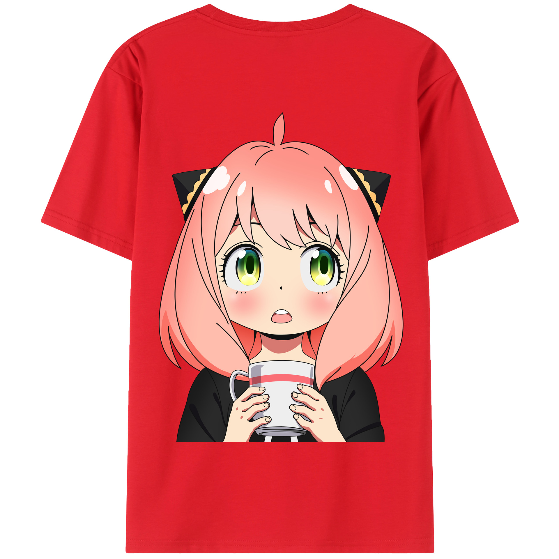 （画像用） SPY×FAMILY间谍家家酒 綿100％半袖Tシャツ（背面プリント）