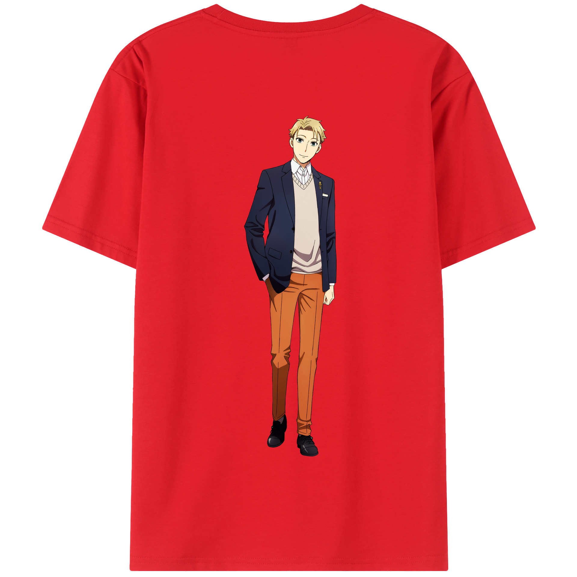 （画像用） SPY×FAMILY间谍家家酒 綿100％半袖Tシャツ（背面プリント）