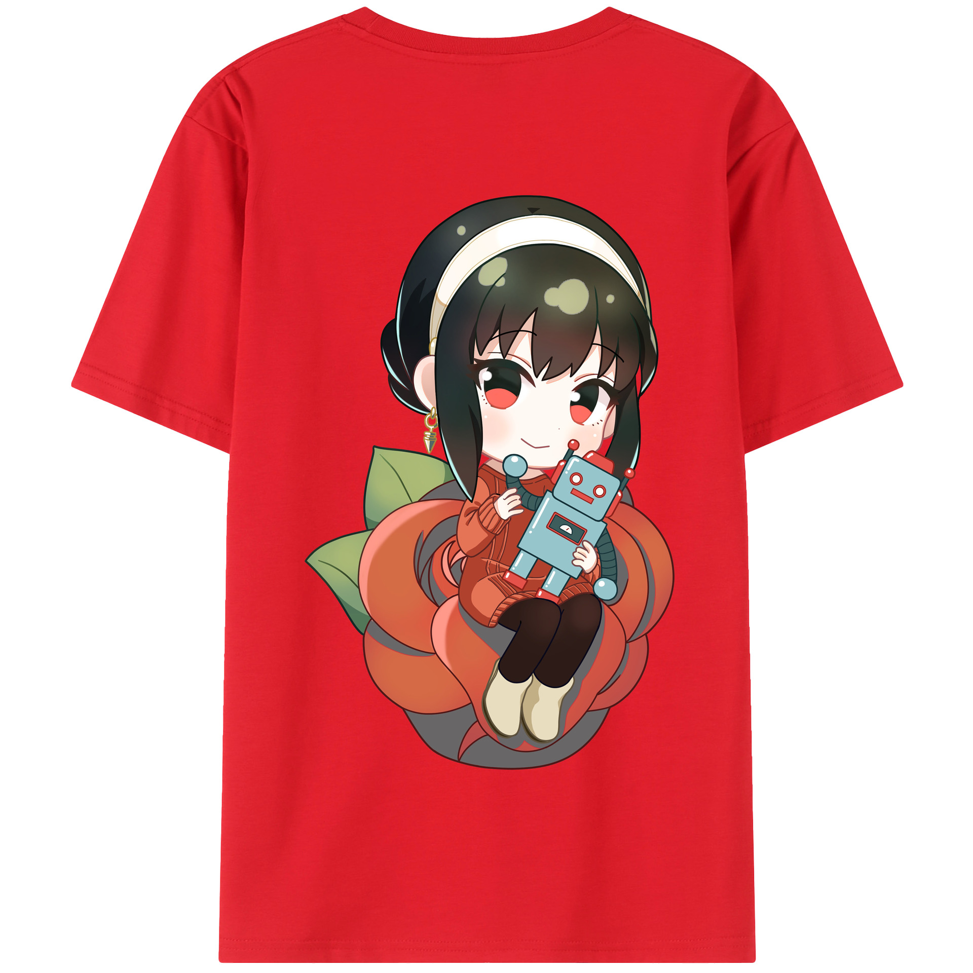 （画像用） SPY×FAMILY间谍家家酒 綿100％半袖Tシャツ（背面プリント）