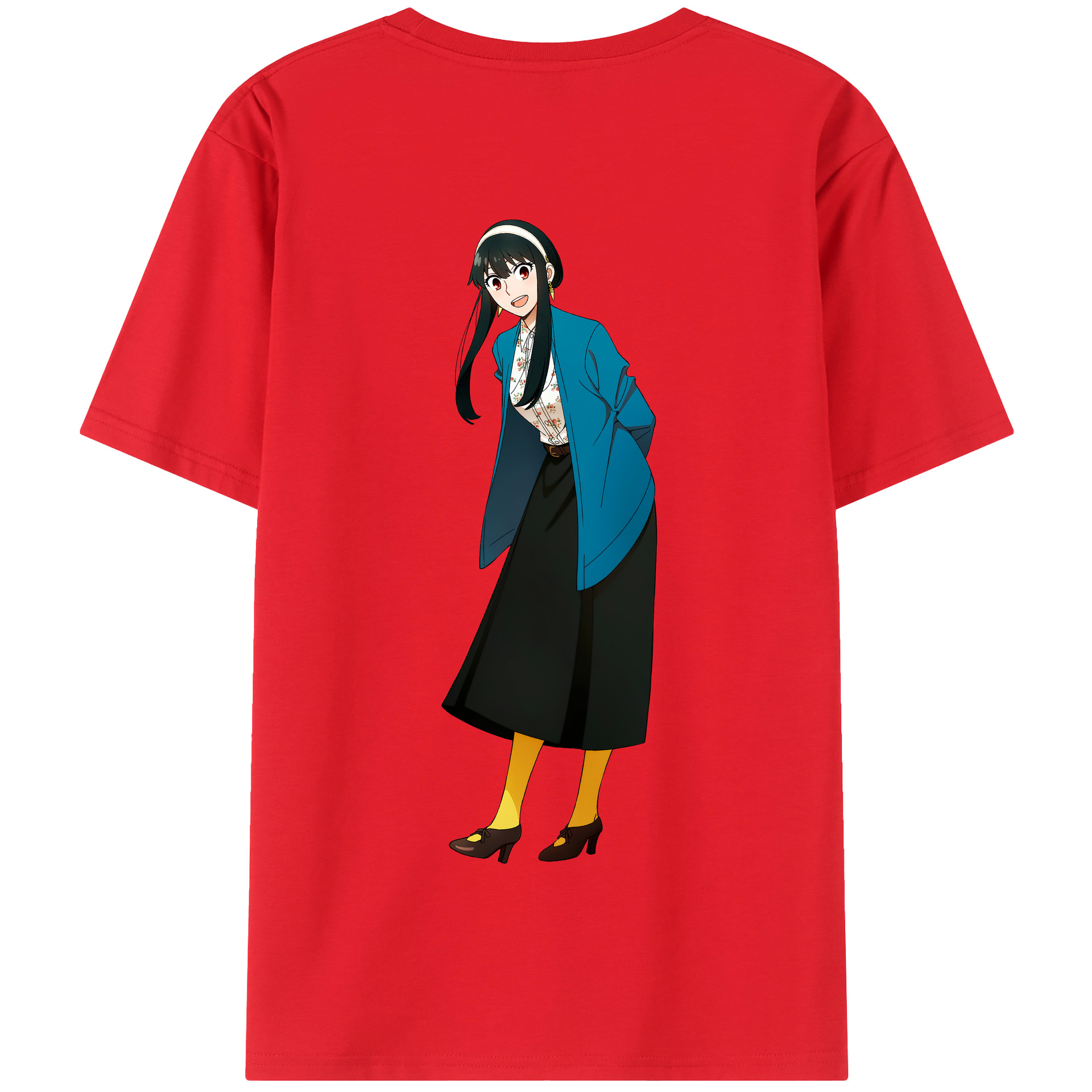 （画像用） SPY×FAMILY间谍家家酒 綿100％半袖Tシャツ（背面プリント）