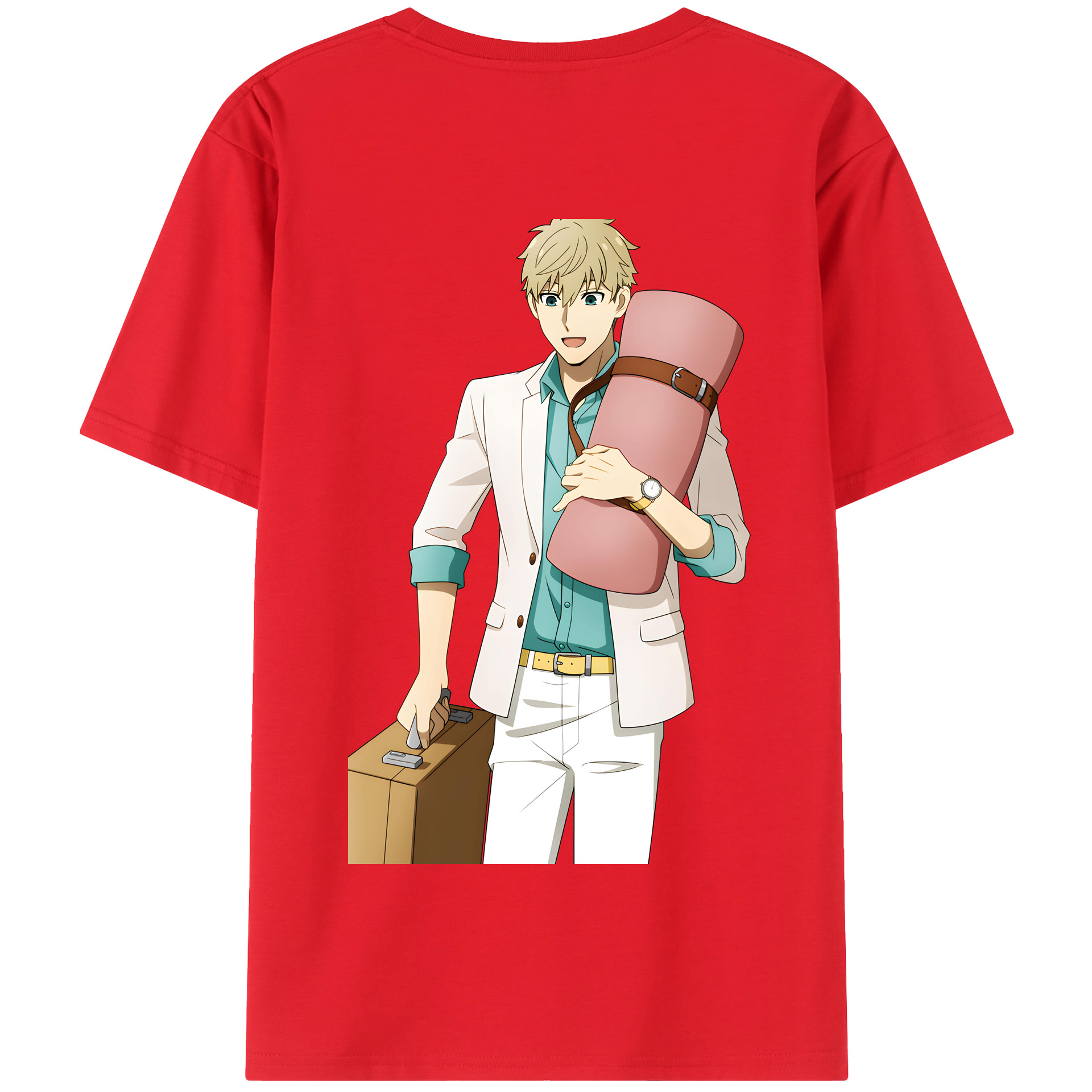 （画像用） SPY×FAMILY间谍家家酒 綿100％半袖Tシャツ（背面プリント）