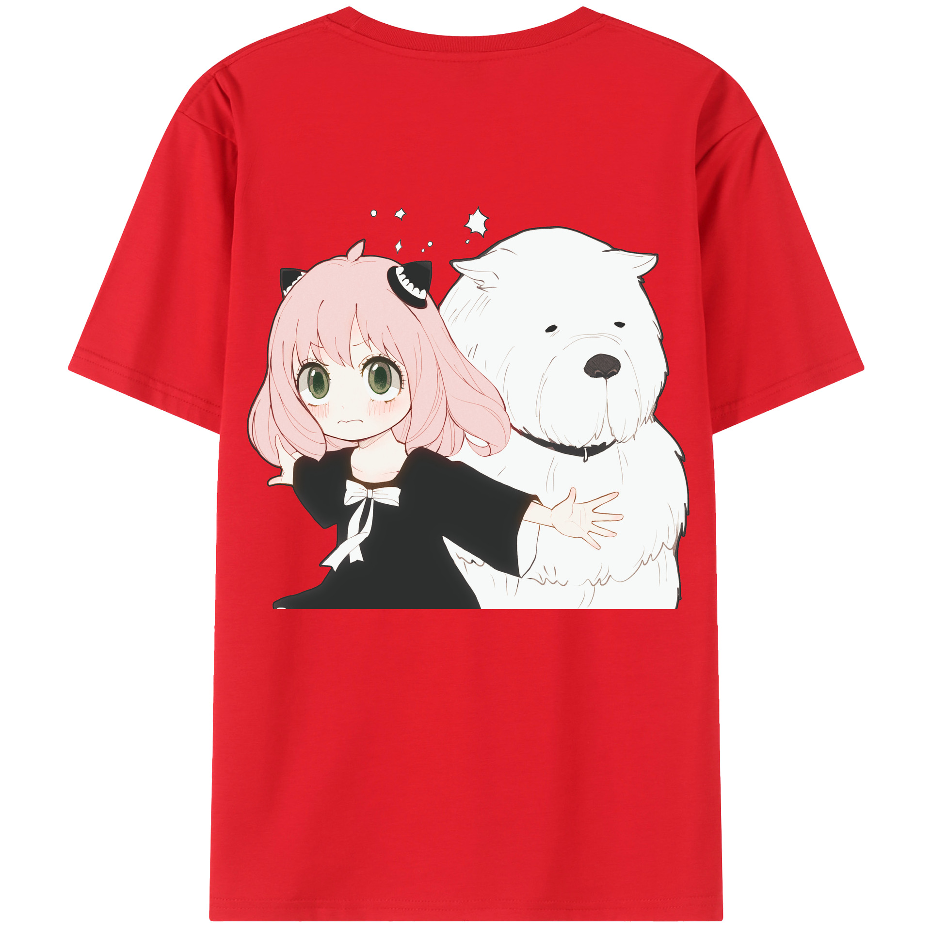（画像用） SPY×FAMILY间谍家家酒 綿100％半袖Tシャツ（背面プリント）