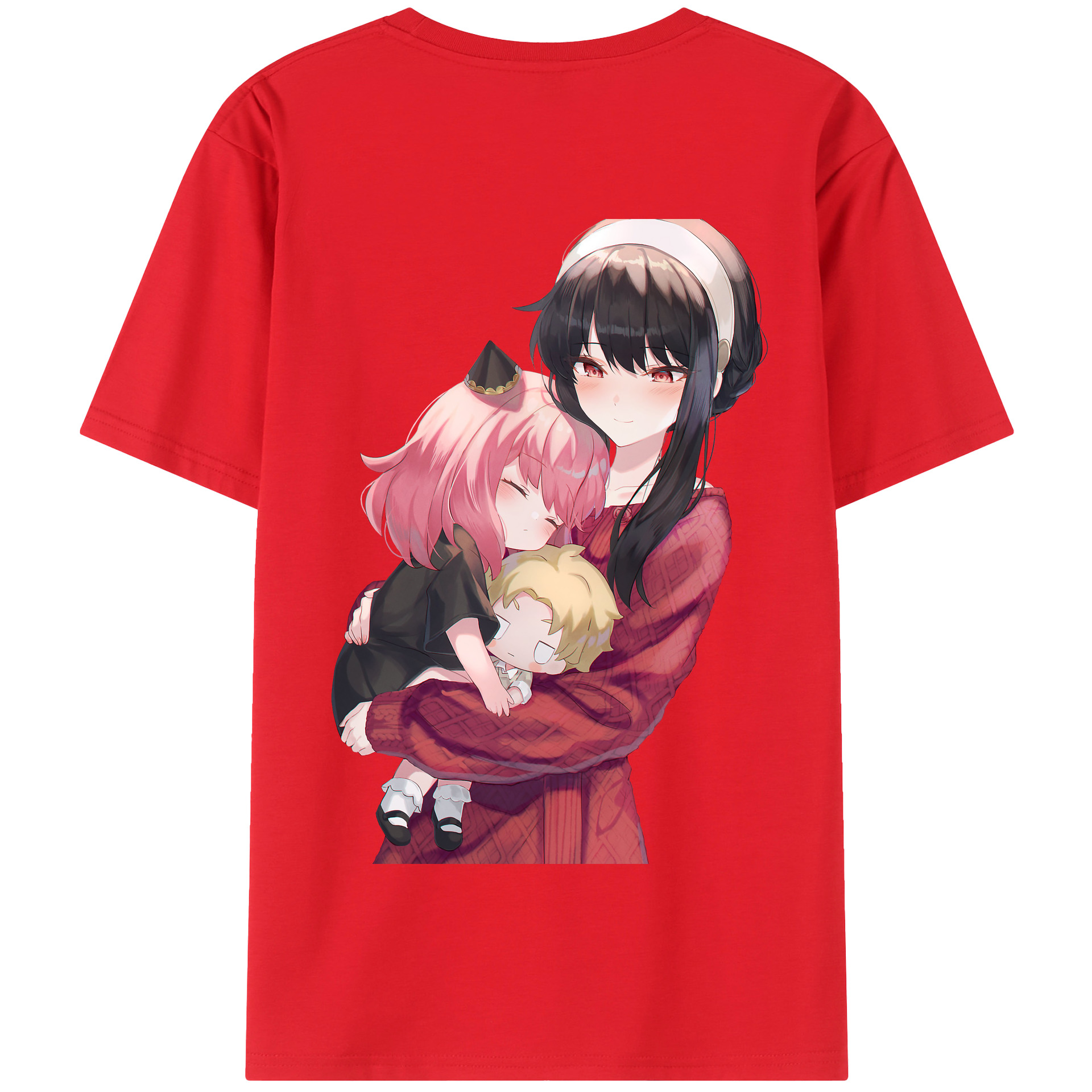（画像用） SPY×FAMILY间谍家家酒 綿100％半袖Tシャツ（背面プリント）