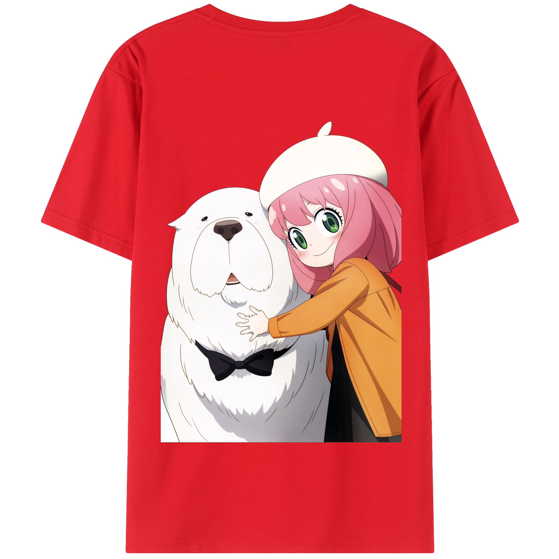 （画像用） SPY×FAMILY间谍家家酒 綿100％半袖Tシャツ（背面プリント）