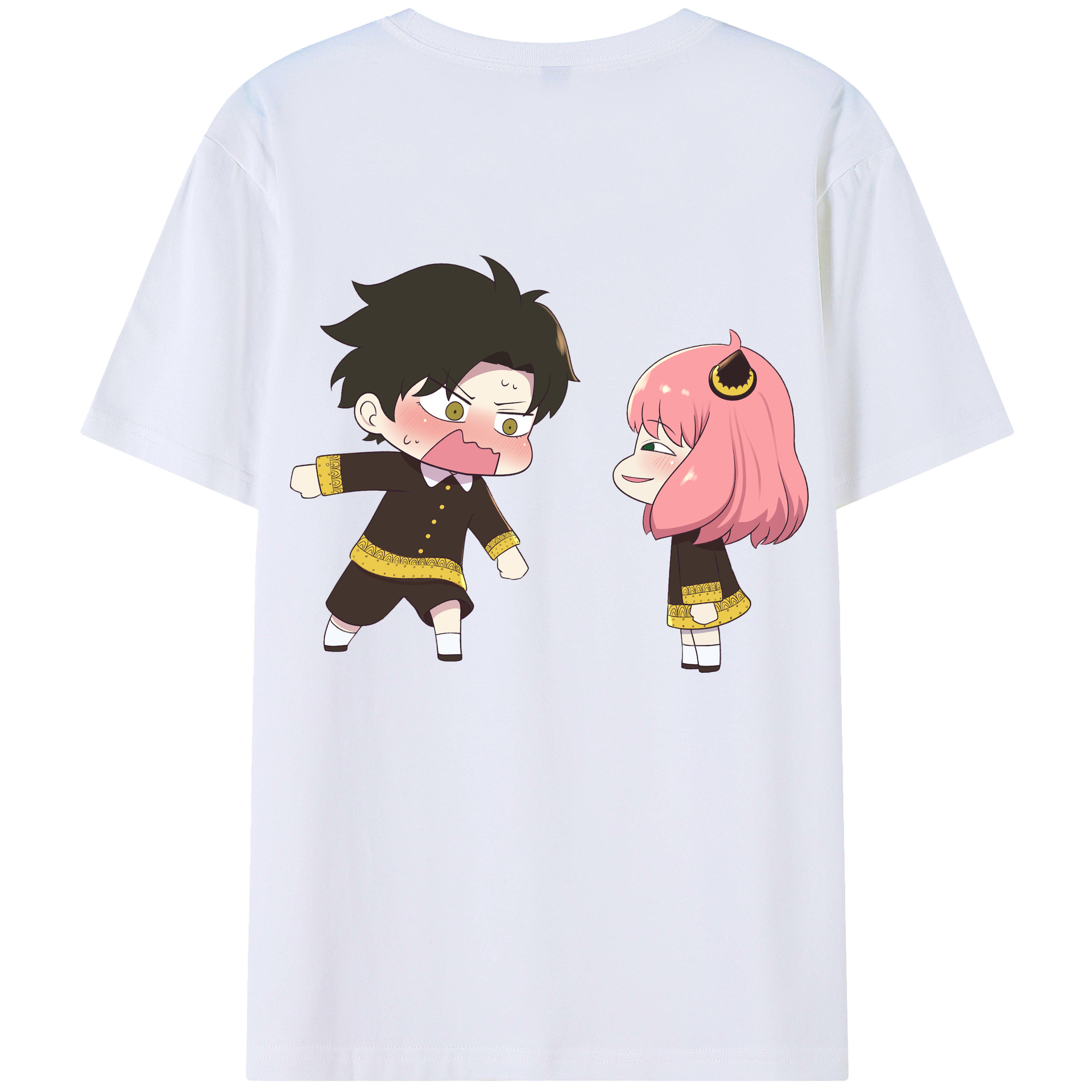 （画像用） SPY×FAMILY间谍家家酒 綿100％半袖Tシャツ（背面プリント）