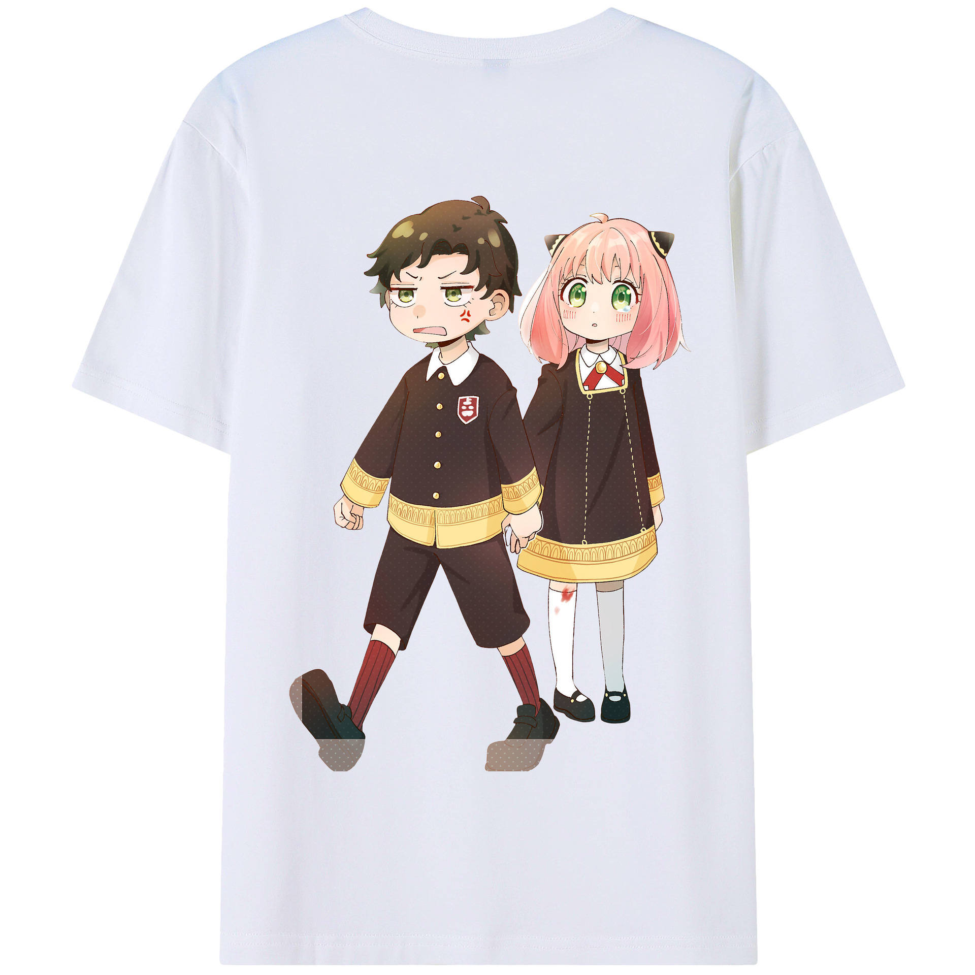 （画像用） SPY×FAMILY间谍家家酒 綿100％半袖Tシャツ（背面プリント）