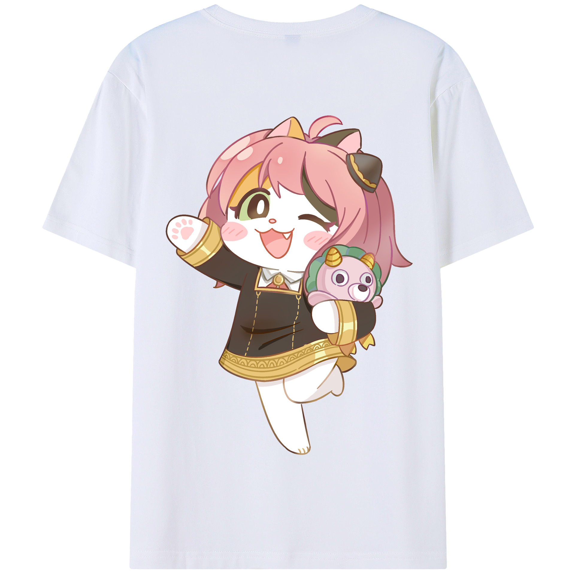（画像用） SPY×FAMILY间谍家家酒 綿100％半袖Tシャツ（背面プリント）