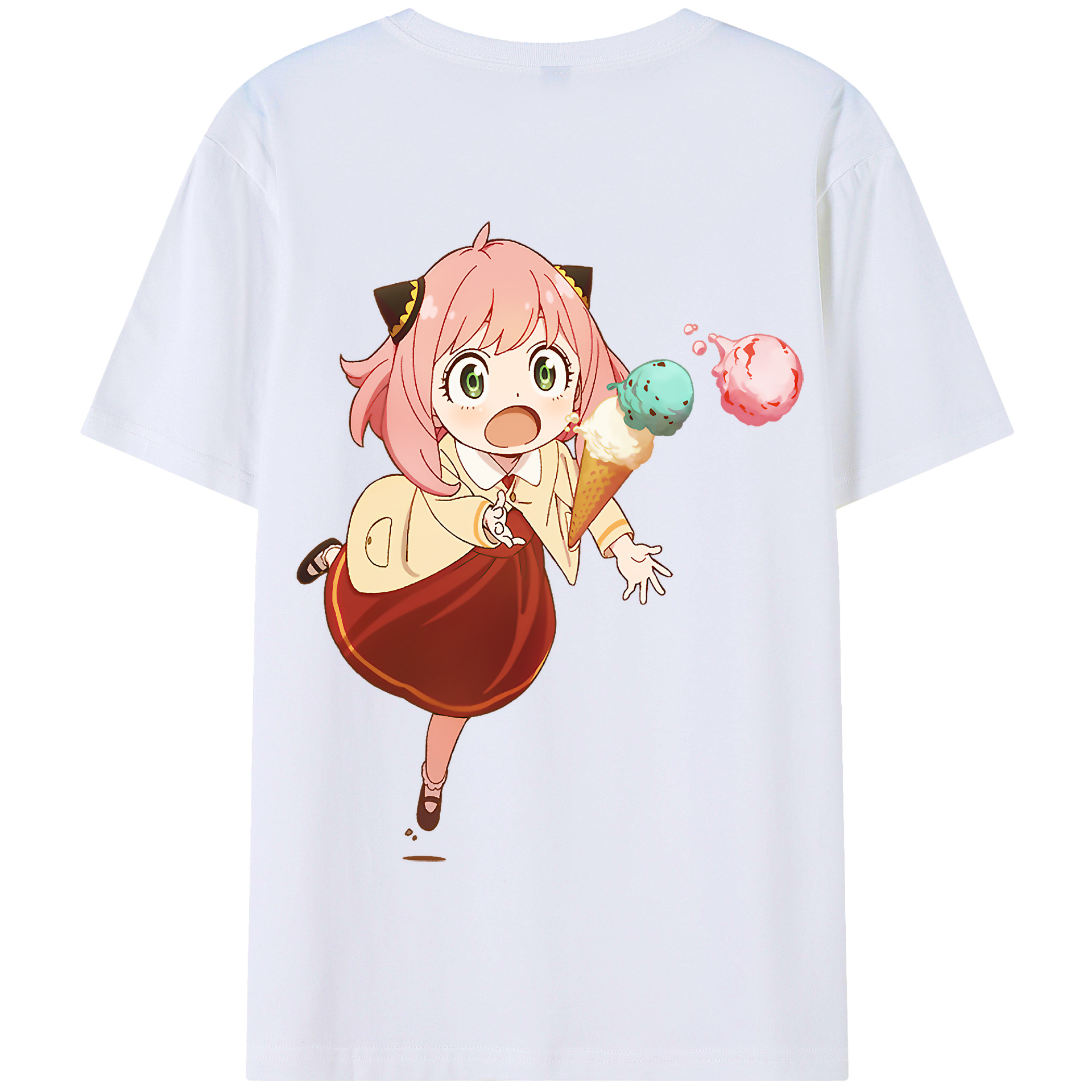 （画像用） SPY×FAMILY间谍家家酒 綿100％半袖Tシャツ（背面プリント）