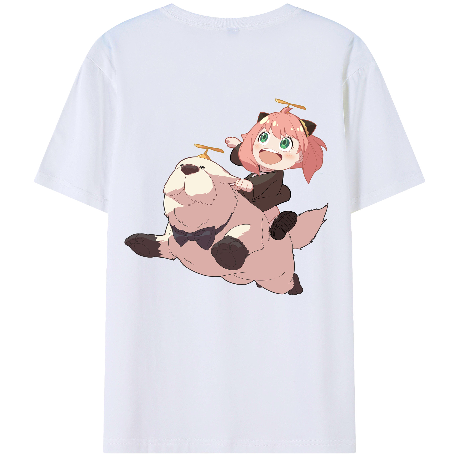（画像用） SPY×FAMILY间谍家家酒 綿100％半袖Tシャツ（背面プリント）