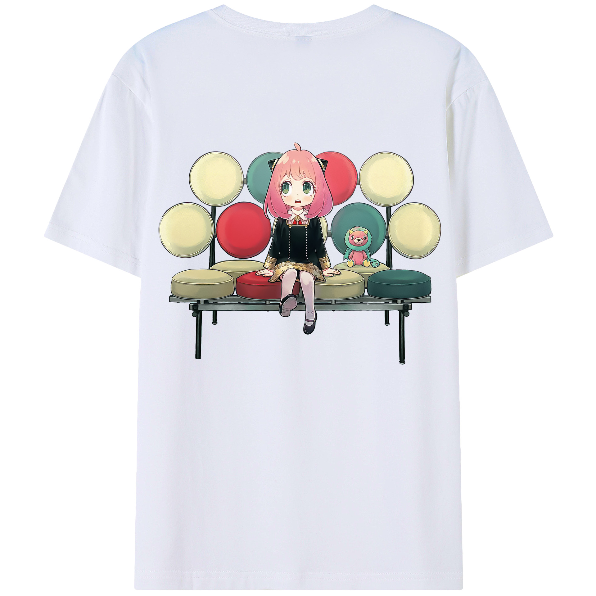 （画像用） SPY×FAMILY间谍家家酒 綿100％半袖Tシャツ（背面プリント）