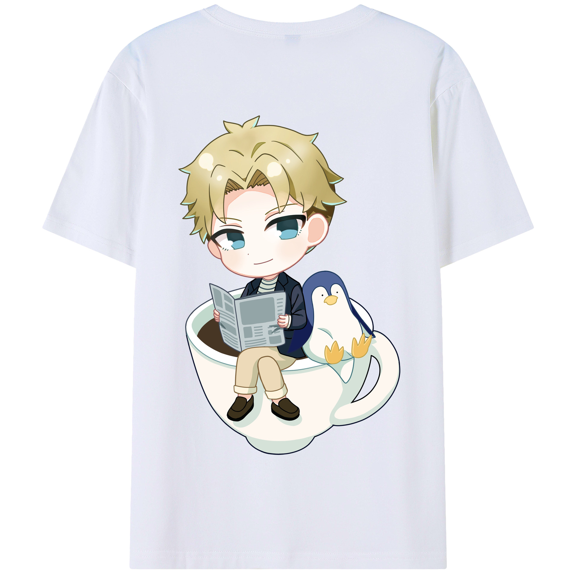 （画像用） SPY×FAMILY间谍家家酒 綿100％半袖Tシャツ（背面プリント）
