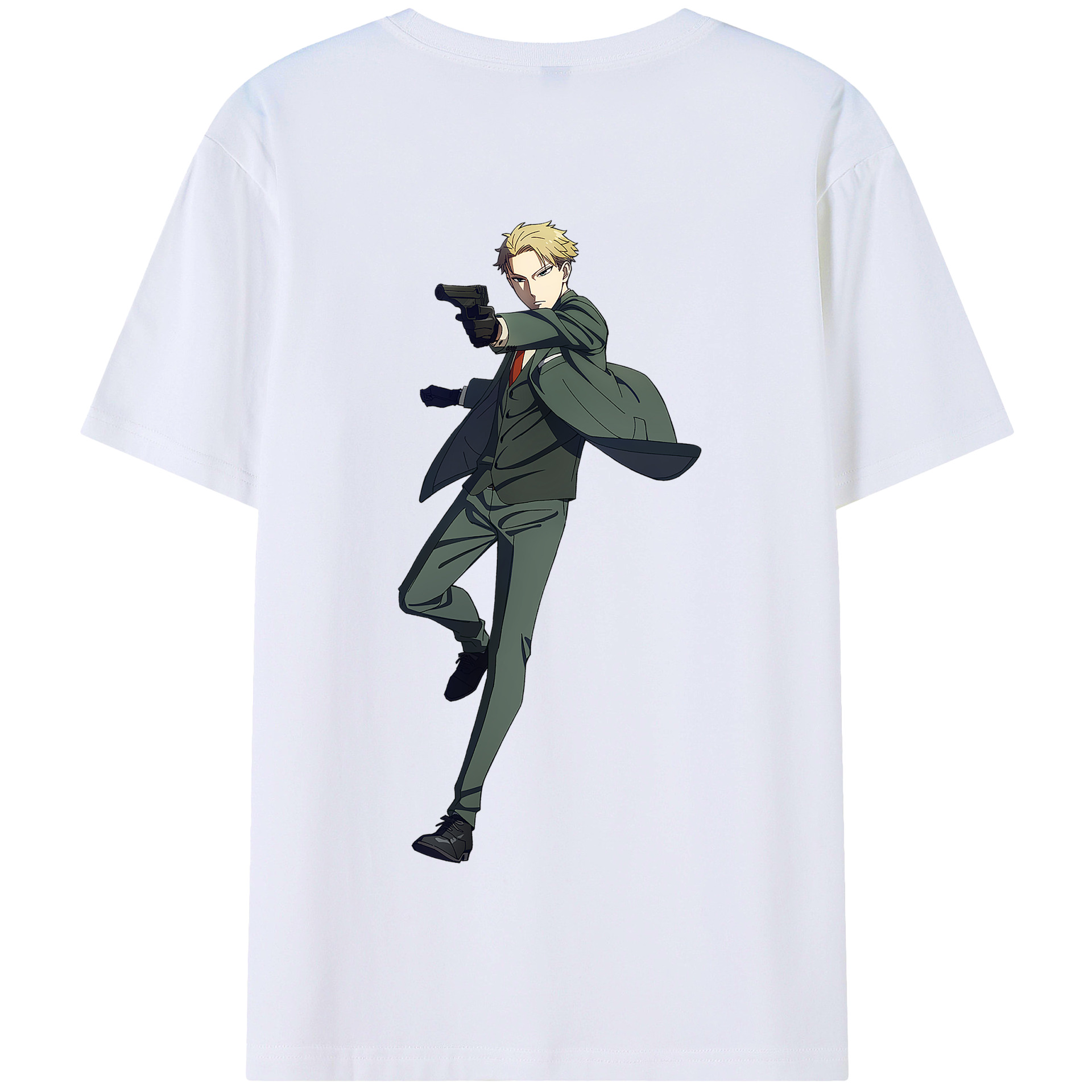 （画像用） SPY×FAMILY间谍家家酒 綿100％半袖Tシャツ（背面プリント）