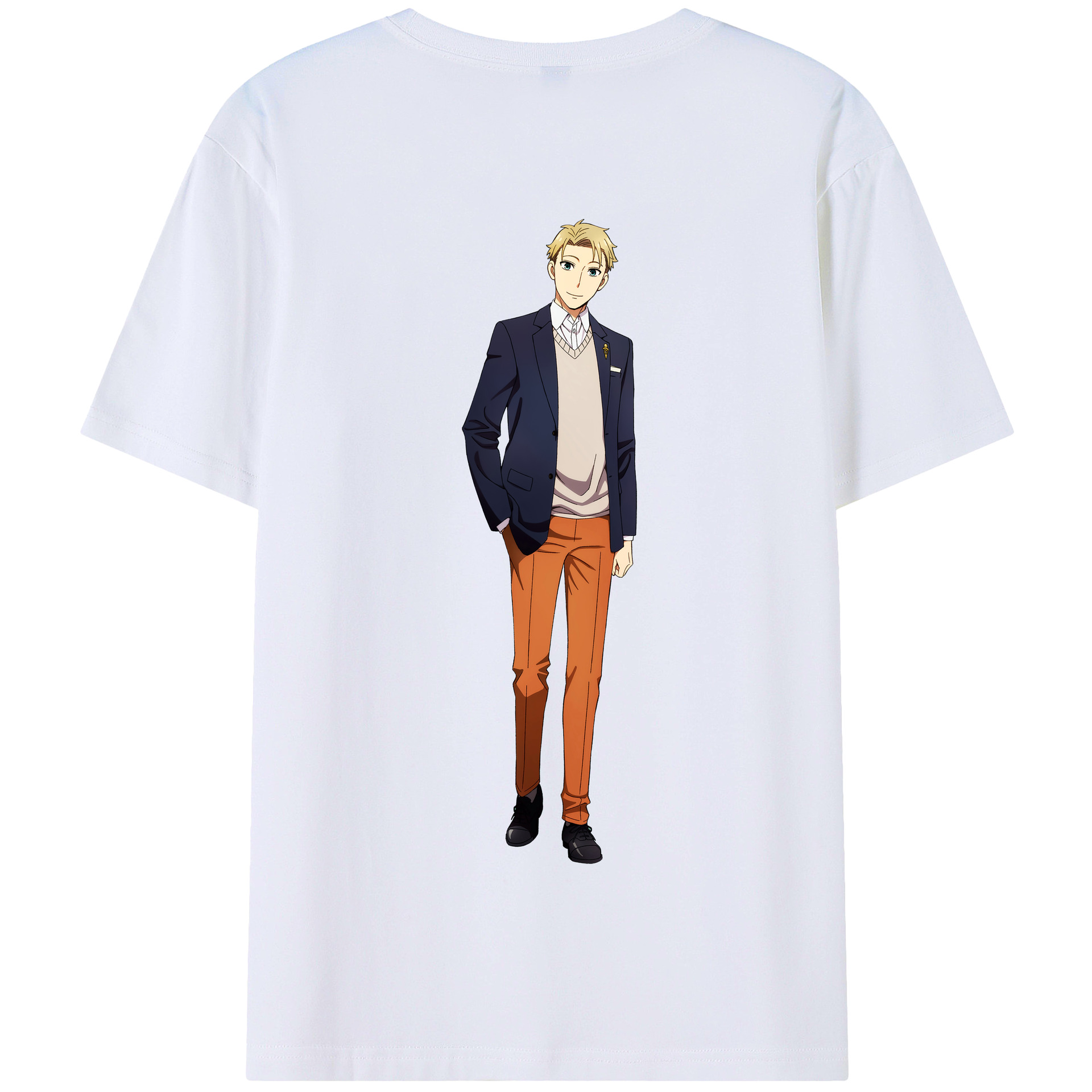 （画像用） SPY×FAMILY间谍家家酒 綿100％半袖Tシャツ（背面プリント）