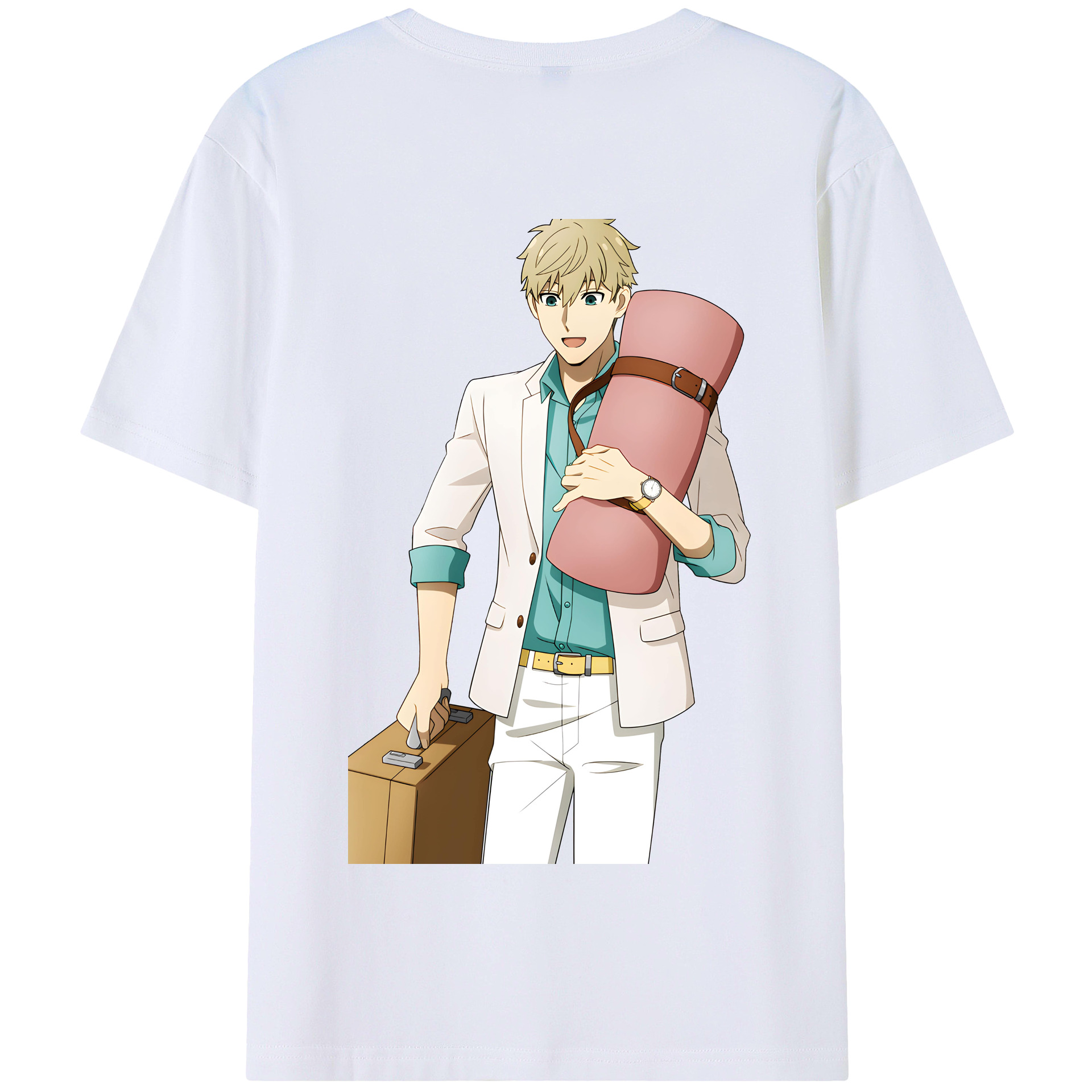 （画像用） SPY×FAMILY间谍家家酒 綿100％半袖Tシャツ（背面プリント）