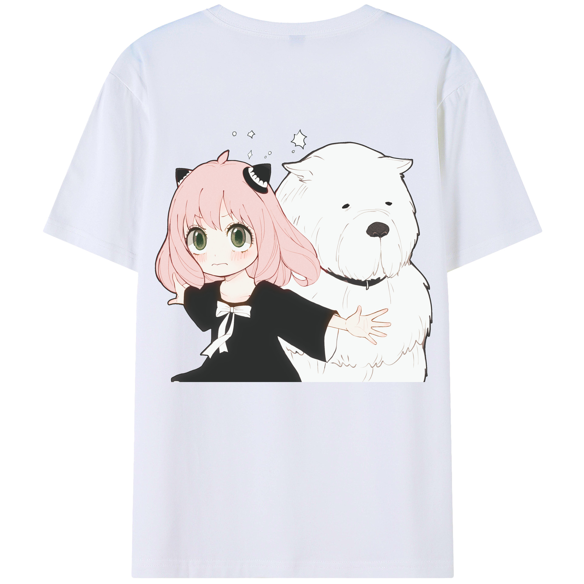 （画像用） SPY×FAMILY间谍家家酒 綿100％半袖Tシャツ（背面プリント）