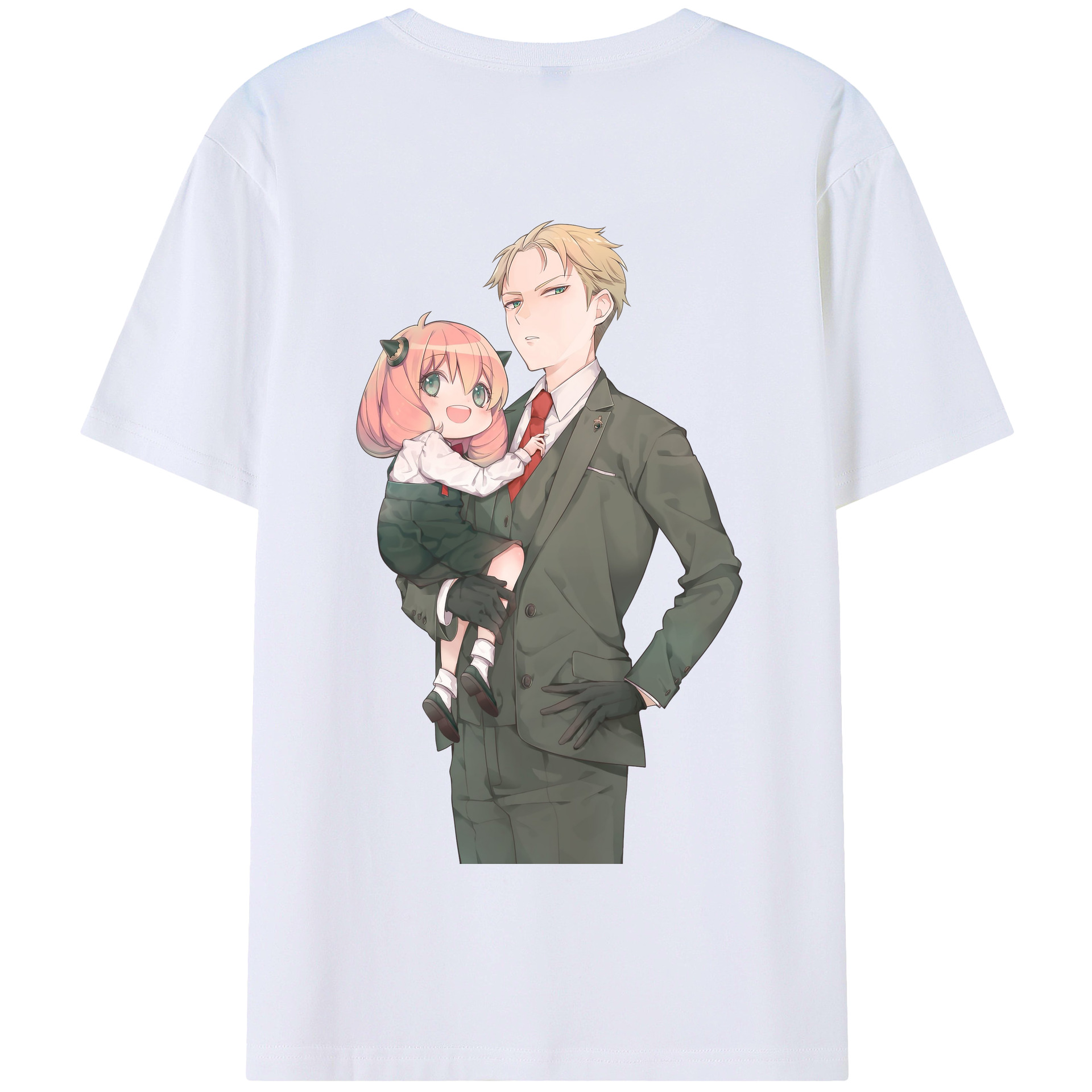 （画像用） SPY×FAMILY间谍家家酒 綿100％半袖Tシャツ（背面プリント）