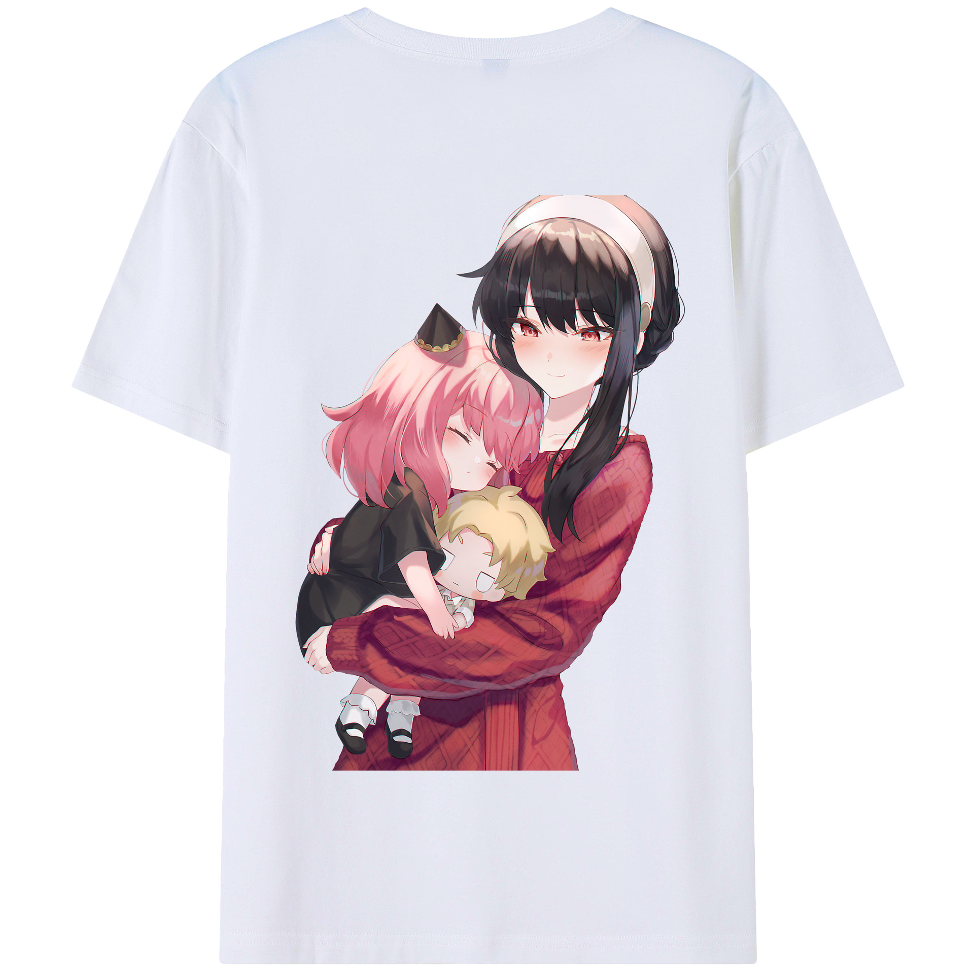 （画像用） SPY×FAMILY间谍家家酒 綿100％半袖Tシャツ（背面プリント）