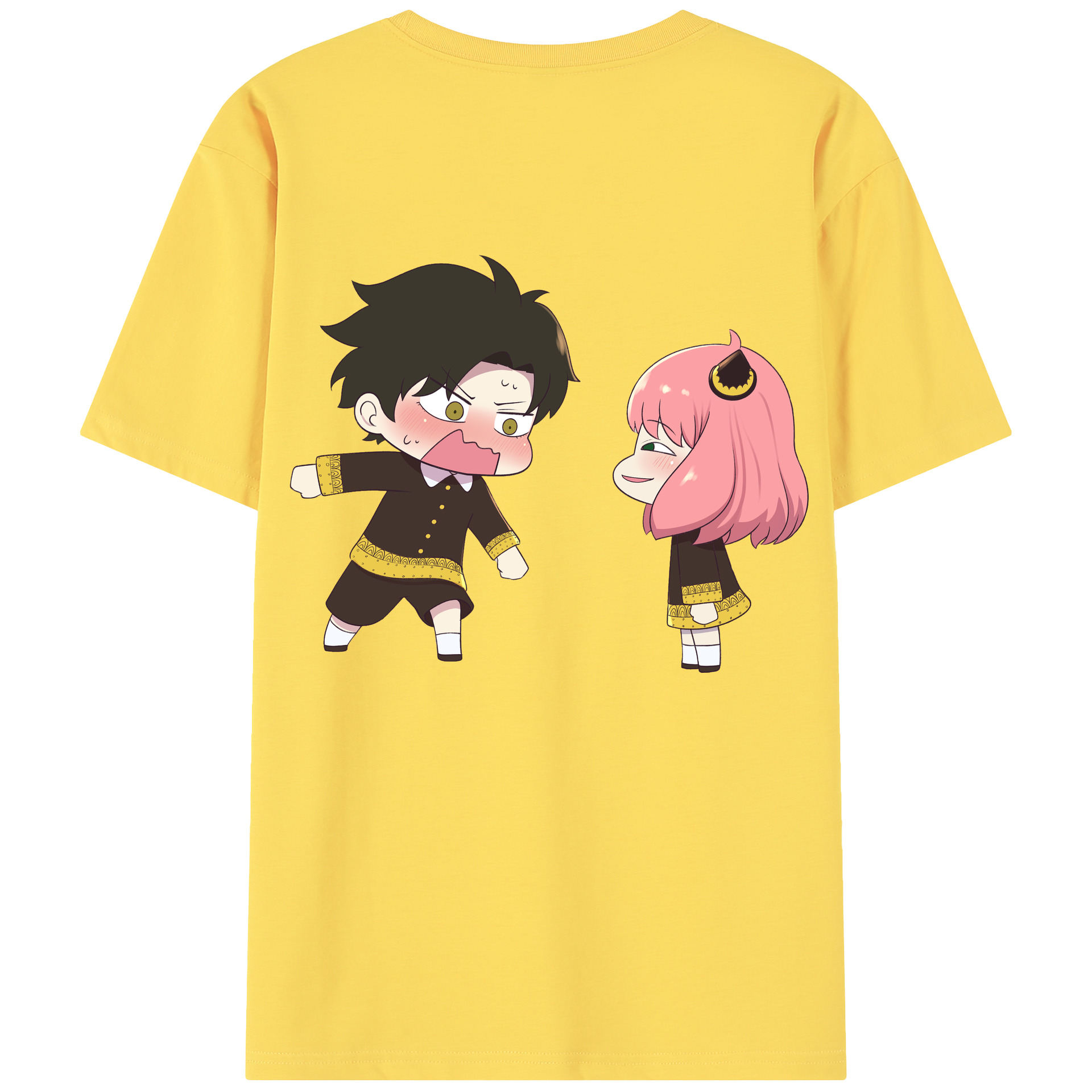 （画像用） SPY×FAMILY间谍家家酒 綿100％半袖Tシャツ（背面プリント）