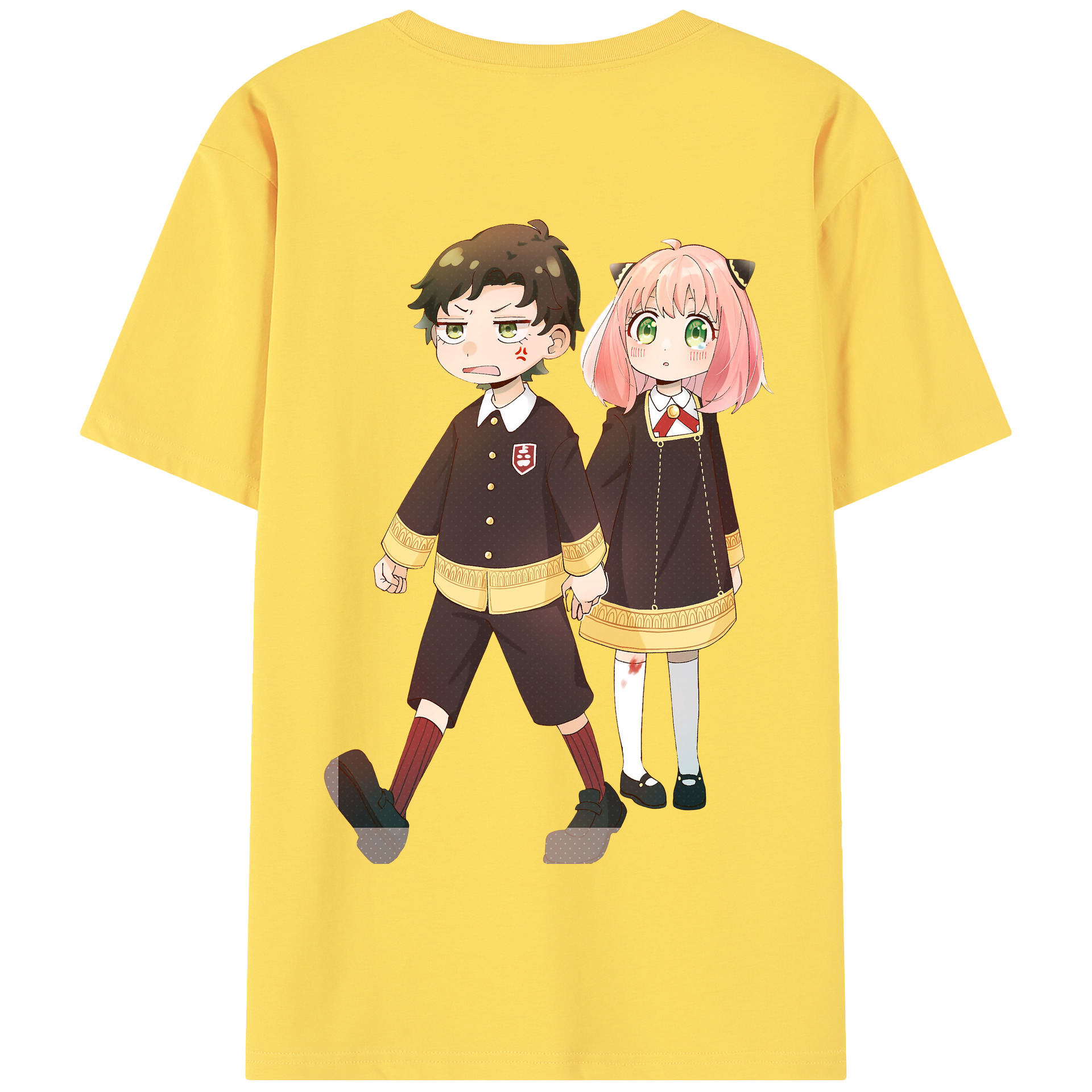 （画像用） SPY×FAMILY间谍家家酒 綿100％半袖Tシャツ（背面プリント）