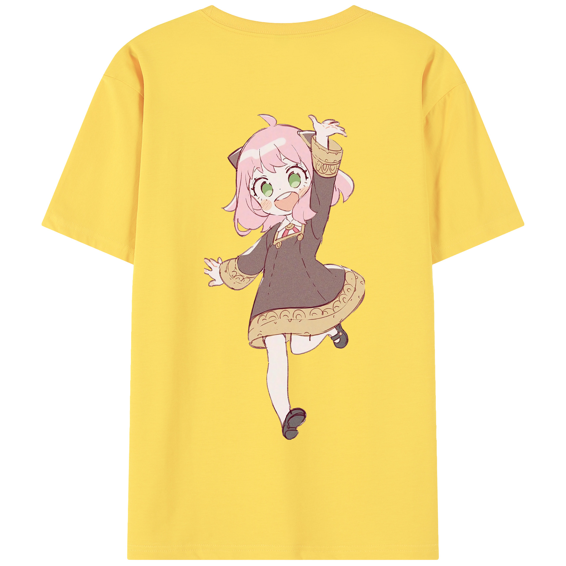 （画像用） SPY×FAMILY间谍家家酒 綿100％半袖Tシャツ（背面プリント）