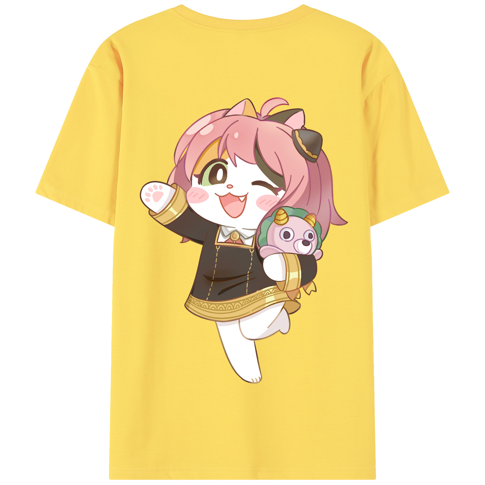 （画像用） SPY×FAMILY间谍家家酒 綿100％半袖Tシャツ（背面プリント）