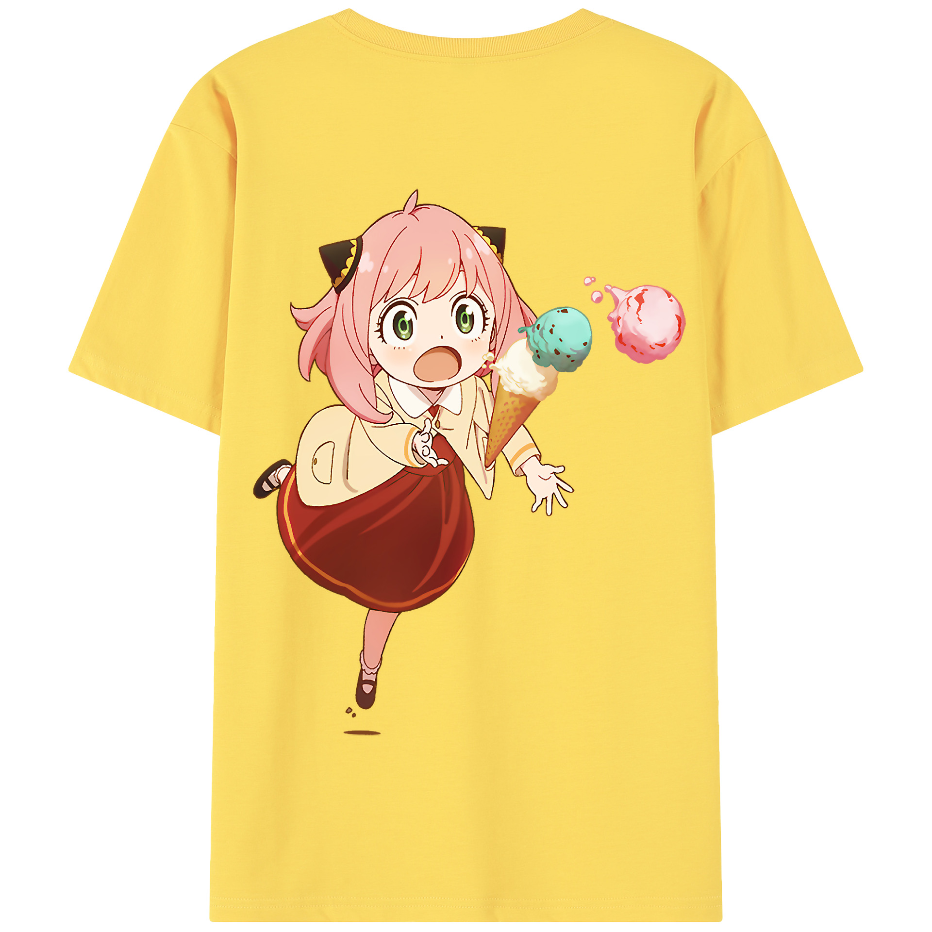 （画像用） SPY×FAMILY间谍家家酒 綿100％半袖Tシャツ（背面プリント）