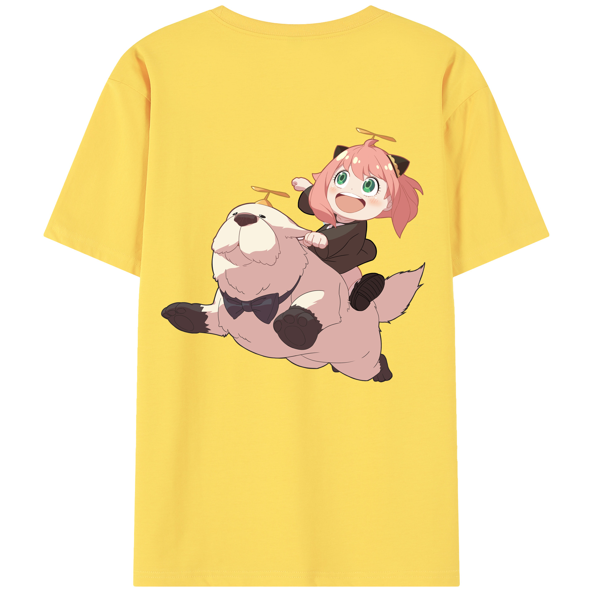 （画像用） SPY×FAMILY间谍家家酒 綿100％半袖Tシャツ（背面プリント）