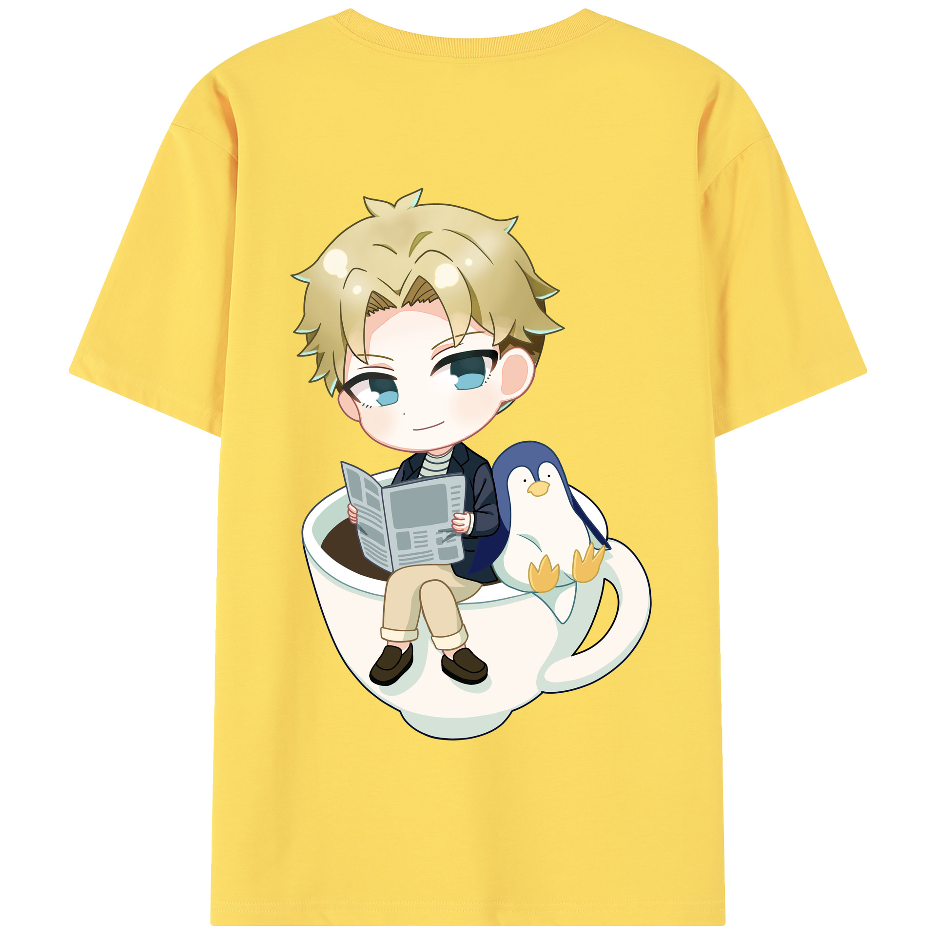 （画像用） SPY×FAMILY间谍家家酒 綿100％半袖Tシャツ（背面プリント）
