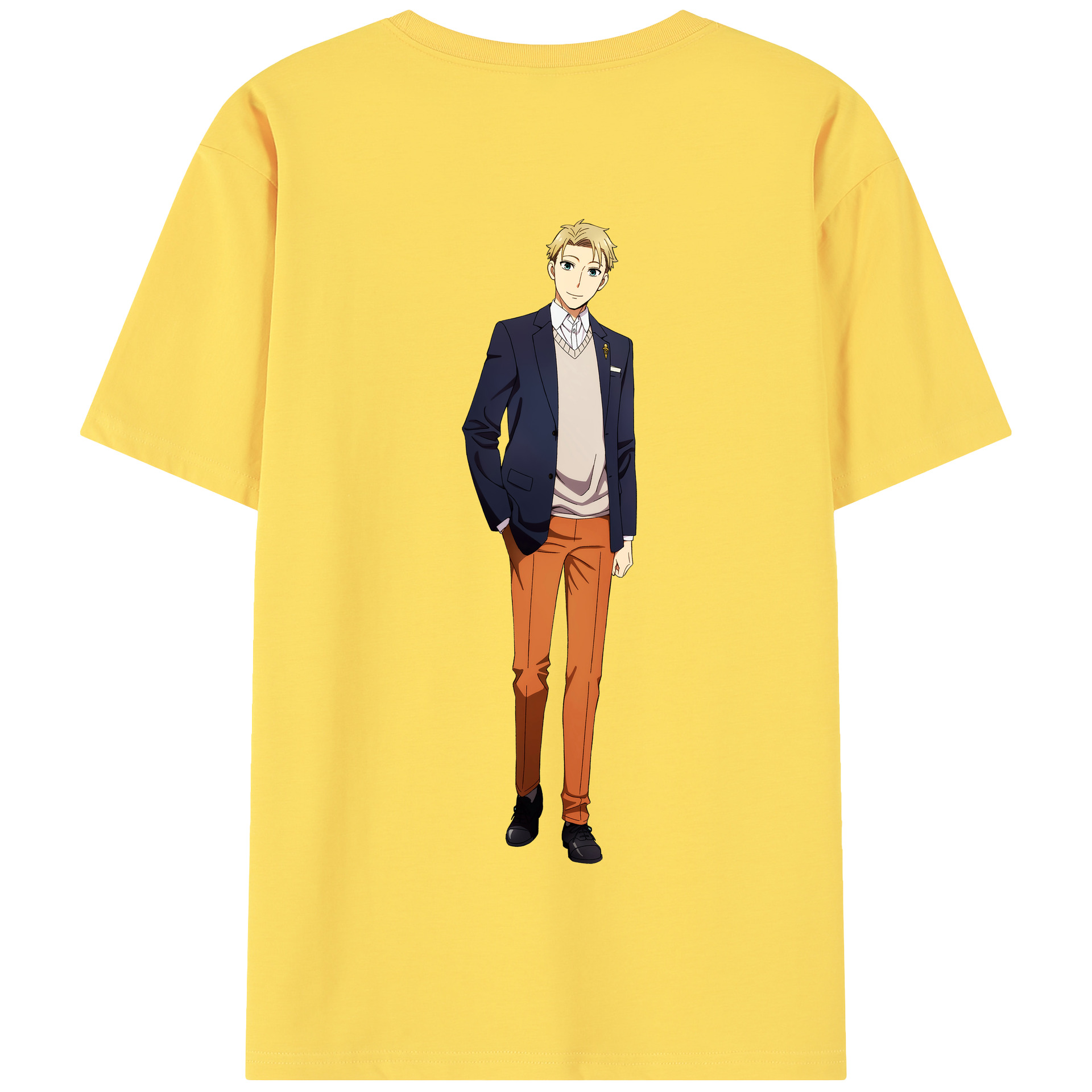 （画像用） SPY×FAMILY间谍家家酒 綿100％半袖Tシャツ（背面プリント）