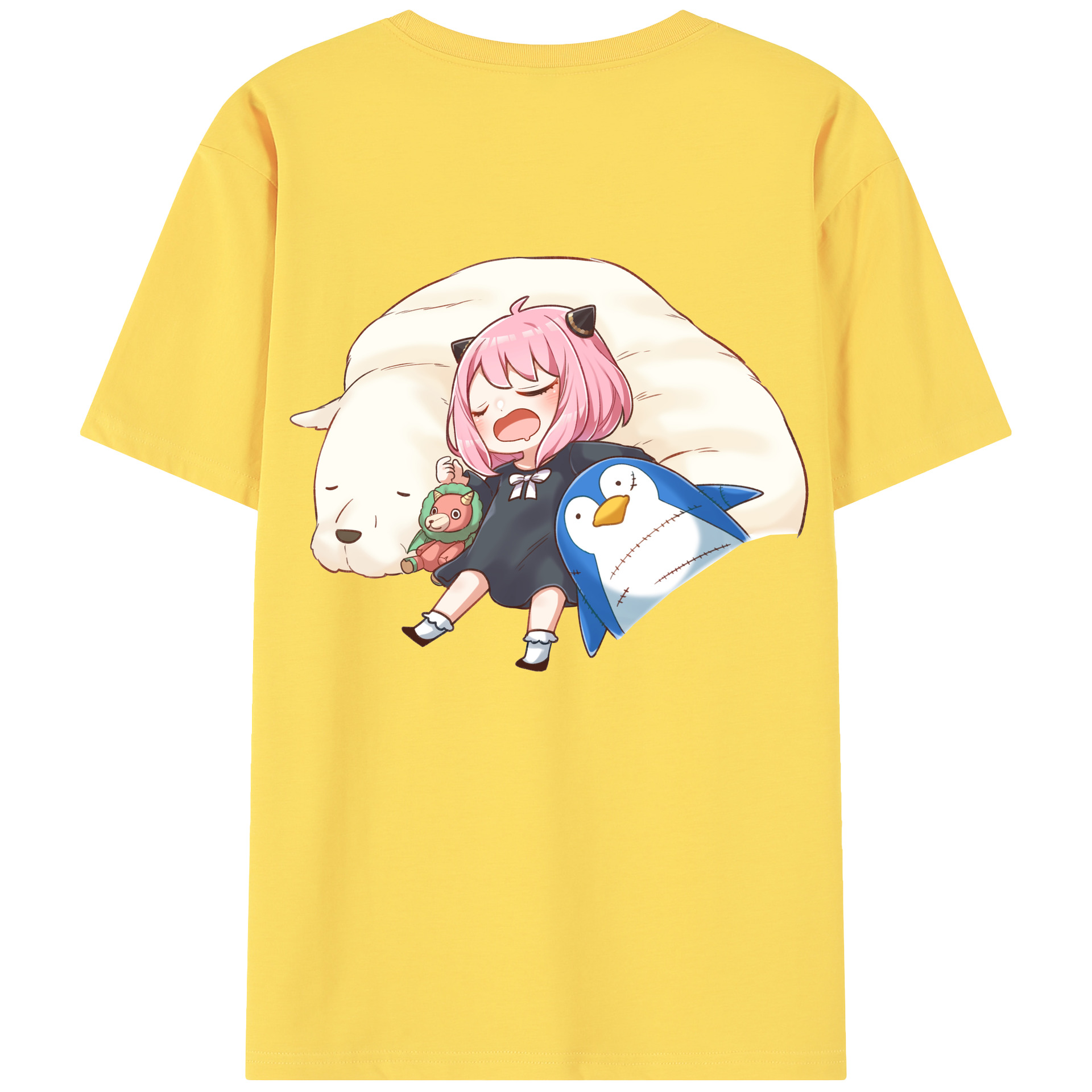 （画像用） SPY×FAMILY间谍家家酒 綿100％半袖Tシャツ（背面プリント）