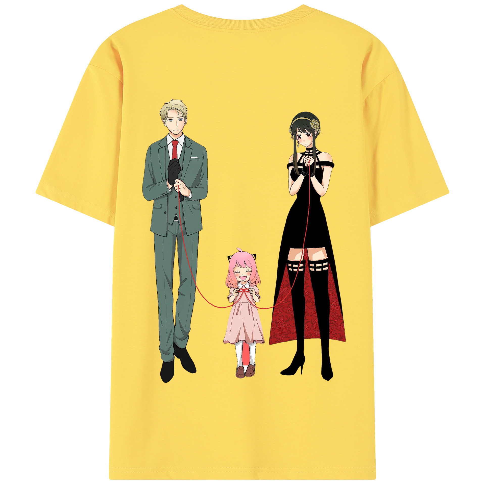 （画像用） SPY×FAMILY间谍家家酒 綿100％半袖Tシャツ（背面プリント）