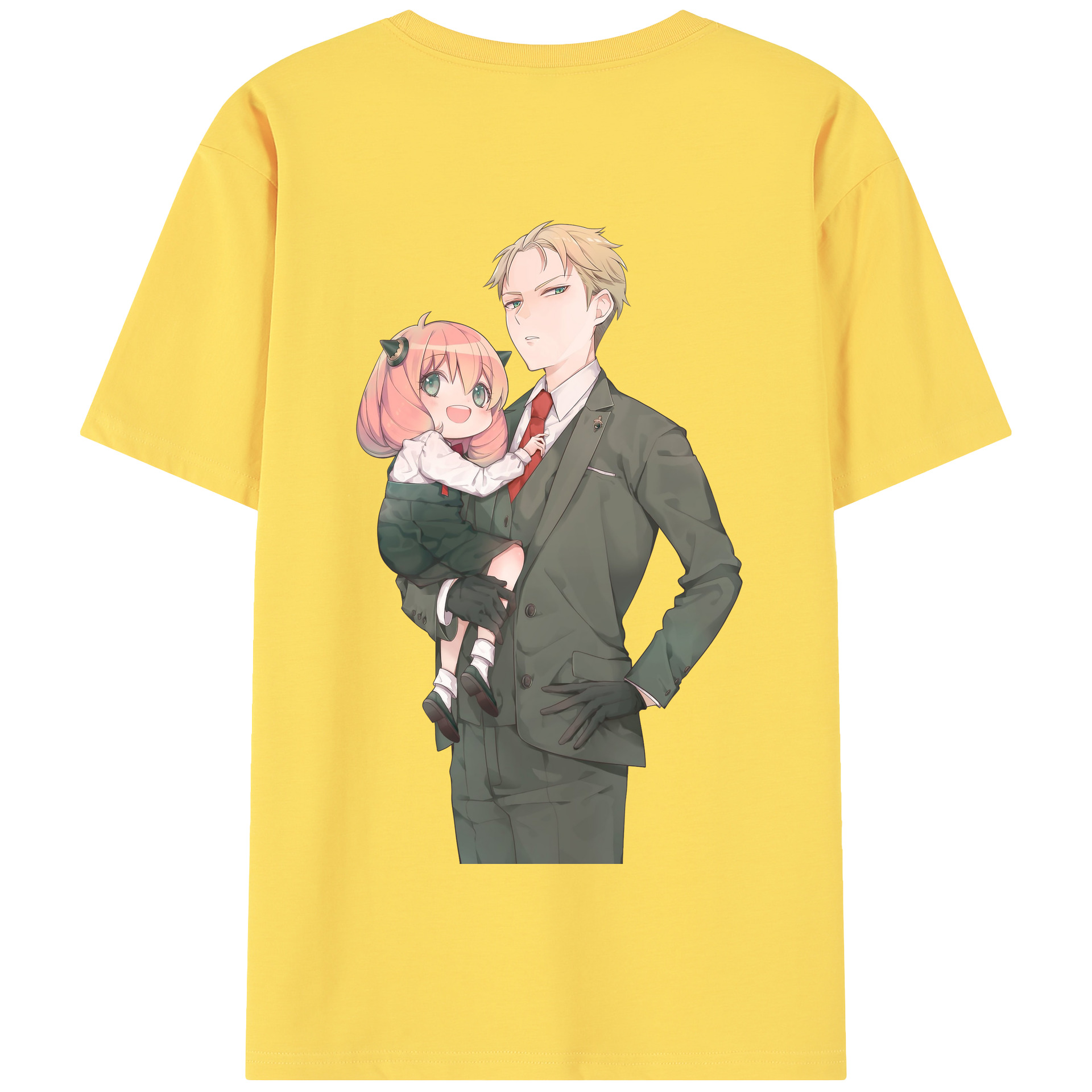 （画像用） SPY×FAMILY间谍家家酒 綿100％半袖Tシャツ（背面プリント）