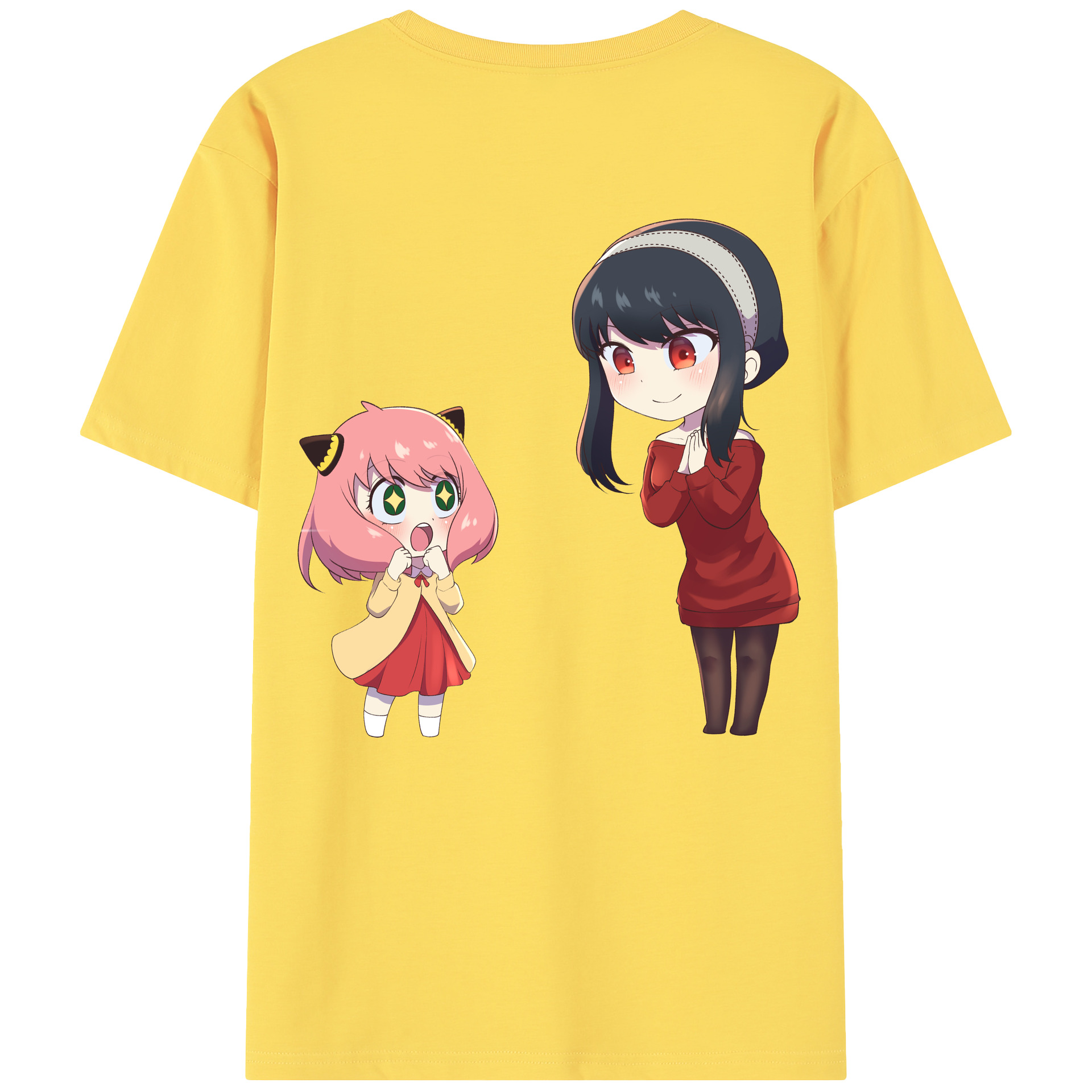 （画像用） SPY×FAMILY间谍家家酒 綿100％半袖Tシャツ（背面プリント）