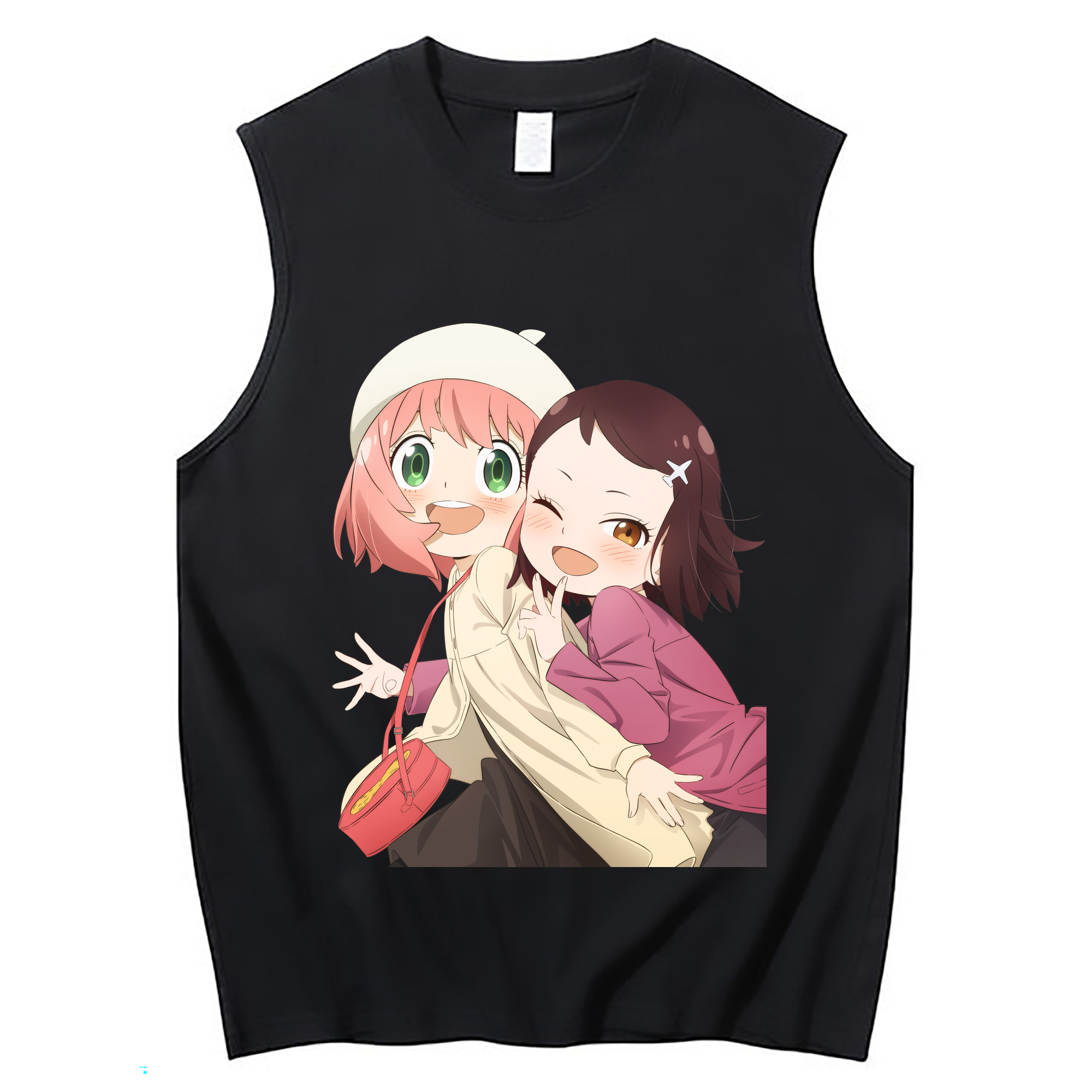 （画像用） SPY×FAMILY间谍家家酒 コットン100％タンクトップ（フロントプリント）