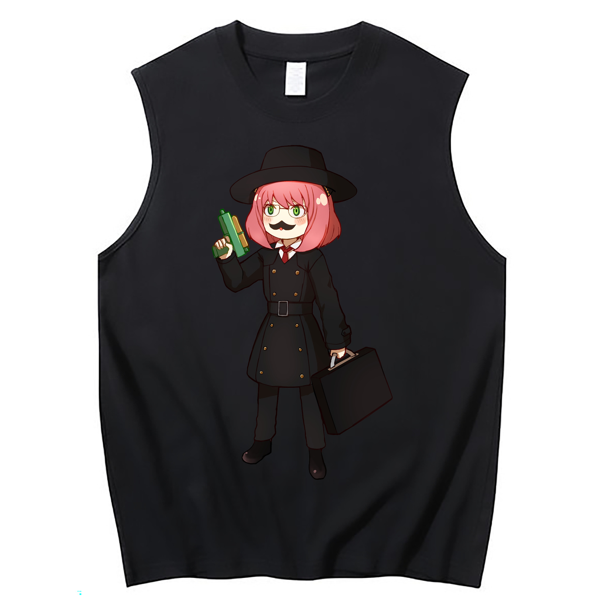 （画像用） SPY×FAMILY间谍家家酒 コットン100％タンクトップ（フロントプリント）