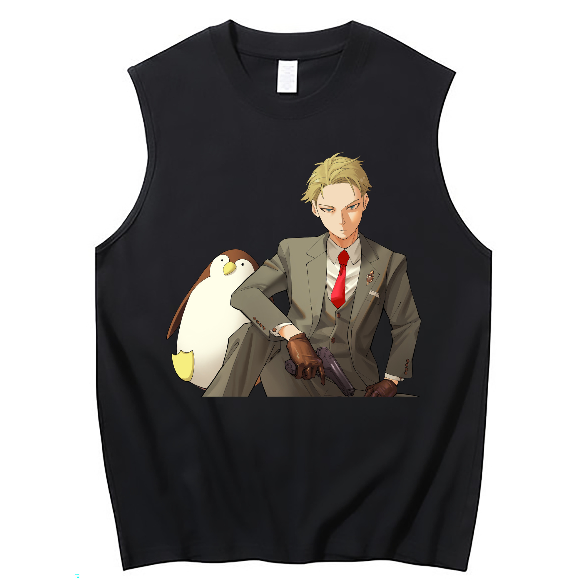 （画像用） SPY×FAMILY间谍家家酒 コットン100％タンクトップ（フロントプリント）
