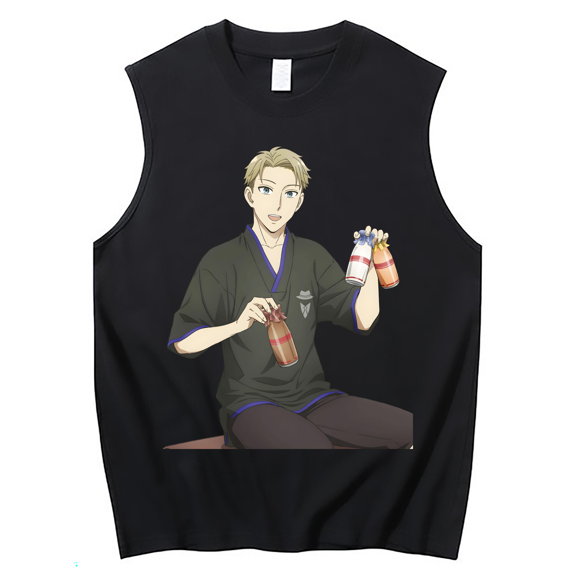 （画像用） SPY×FAMILY间谍家家酒 コットン100％タンクトップ（フロントプリント）