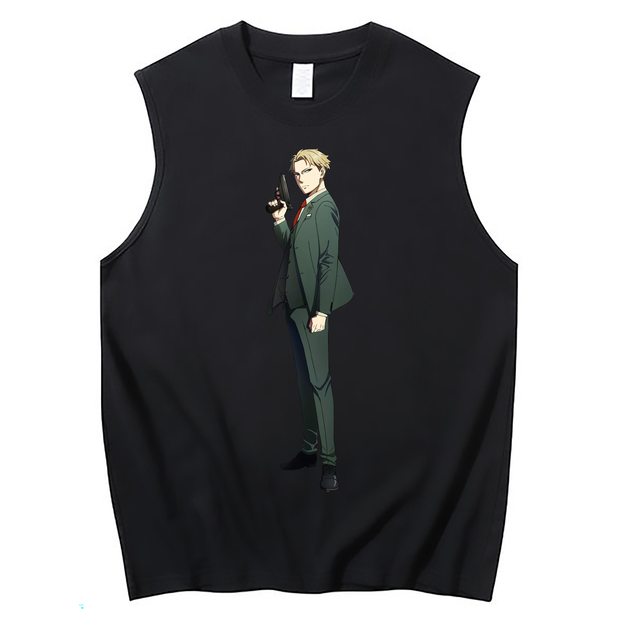 （画像用） SPY×FAMILY间谍家家酒 コットン100％タンクトップ（フロントプリント）